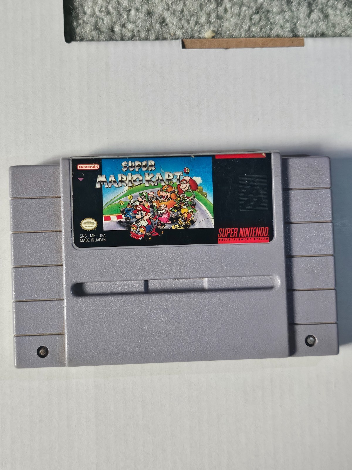 Super Mario Kart (SNES, 1992) *CARTRIDGE ONLY*