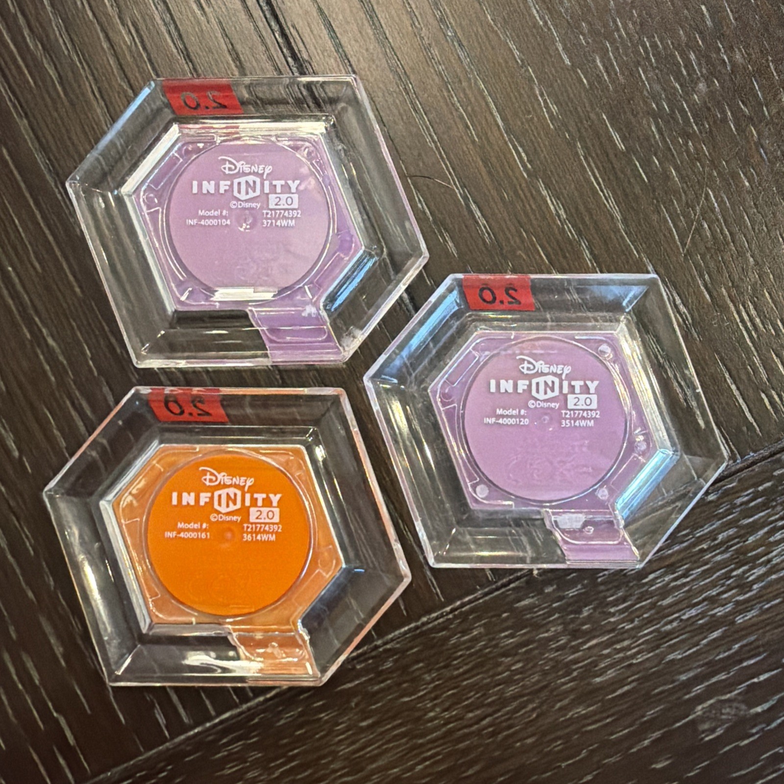 Set of 3 Gravity Falls Disney Infinity 2.0 Power Discs (Forest, Sky, and Fists)