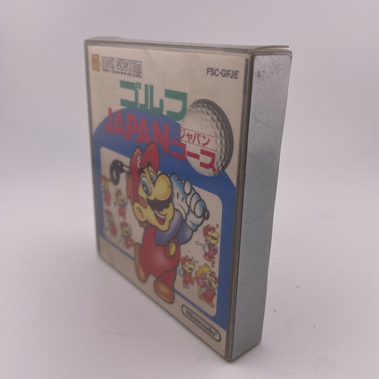 Nintendo Famicom Disk System MARIO Golf JAPAN COURSE New Sealed Unopened JP