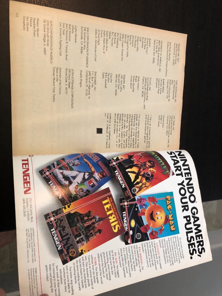Rare Game Player’s Nintendo Buyer’s Guide Vol. 1 #1 Magazine 1988