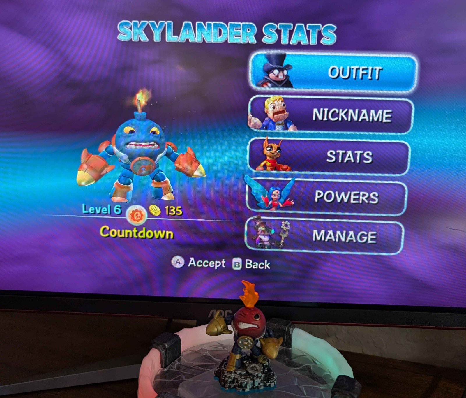 Countdown Lightcore Skylanders Swap Force, Tested, GUC Combine Shipping (Read)