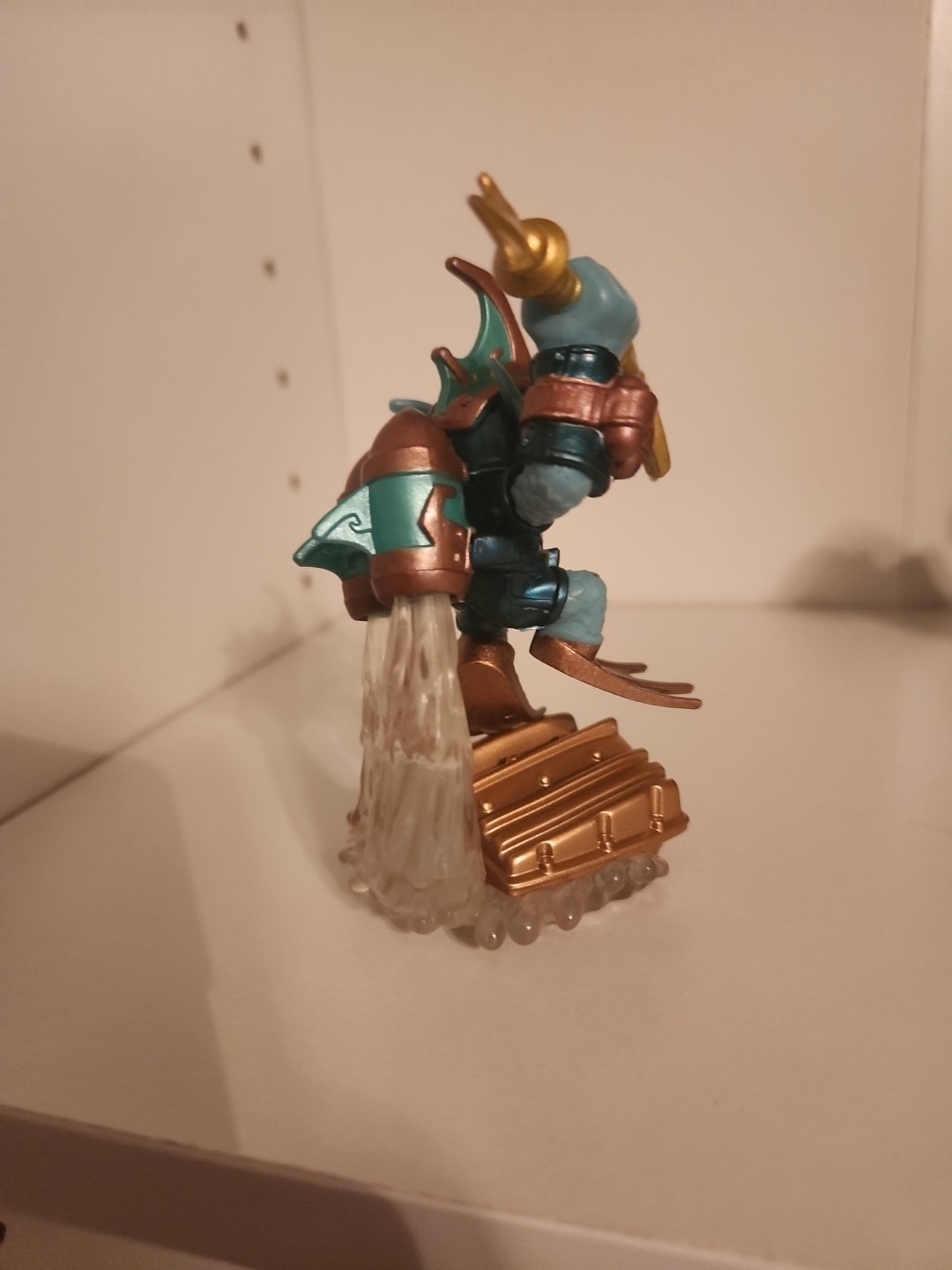 *RARE* Skylanders Superchargers DEEP DIVE GILL GRUNT Figure CLEAR WATER READ