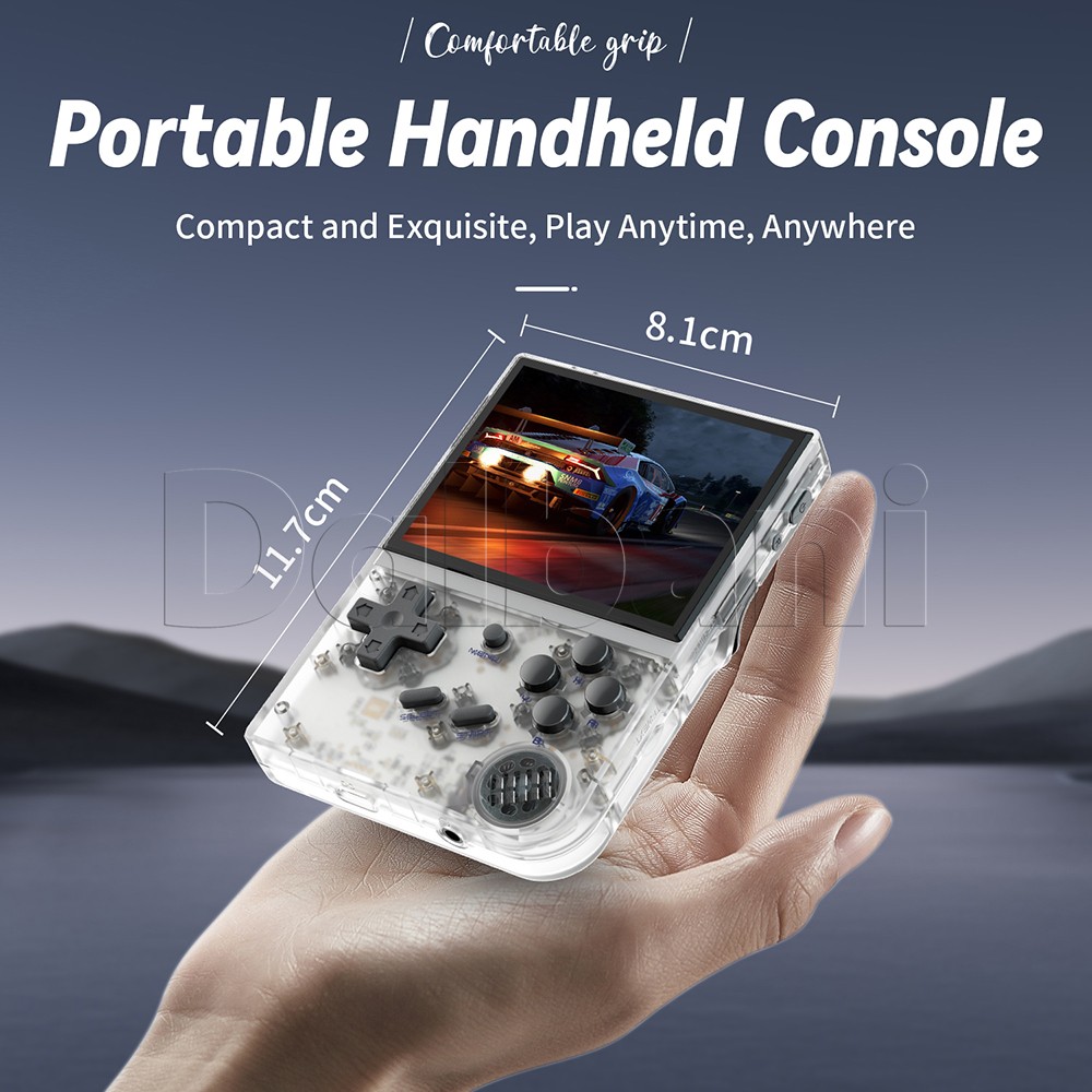 RG35XX Plus 2024 Anbernic Gray Retro Game Console 3300mAh Linux System