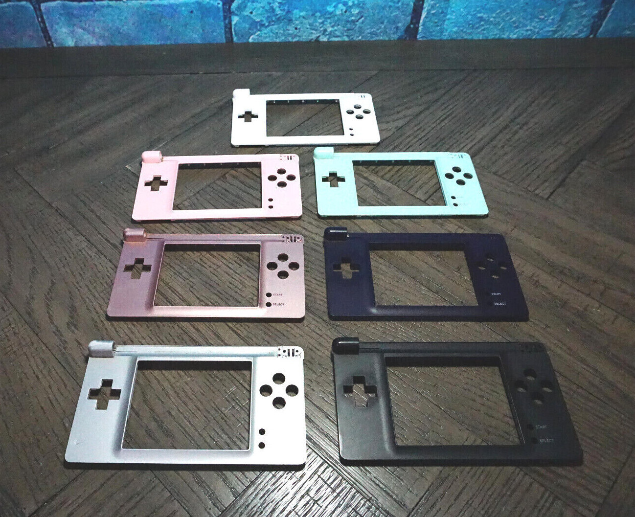 Various Original OEM Nintendo DS Lite Parts & Pieces Covers / Housing / Buttons