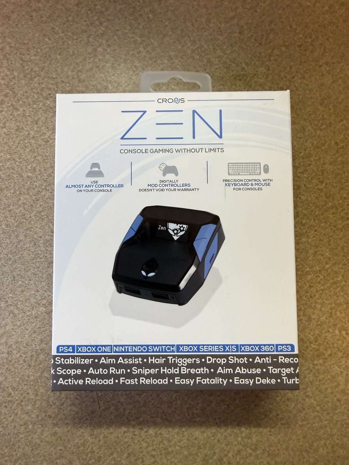 Cronus Zen Controller Emulator Adapter PS5 Xbox Switch PC New Sealed CM00053