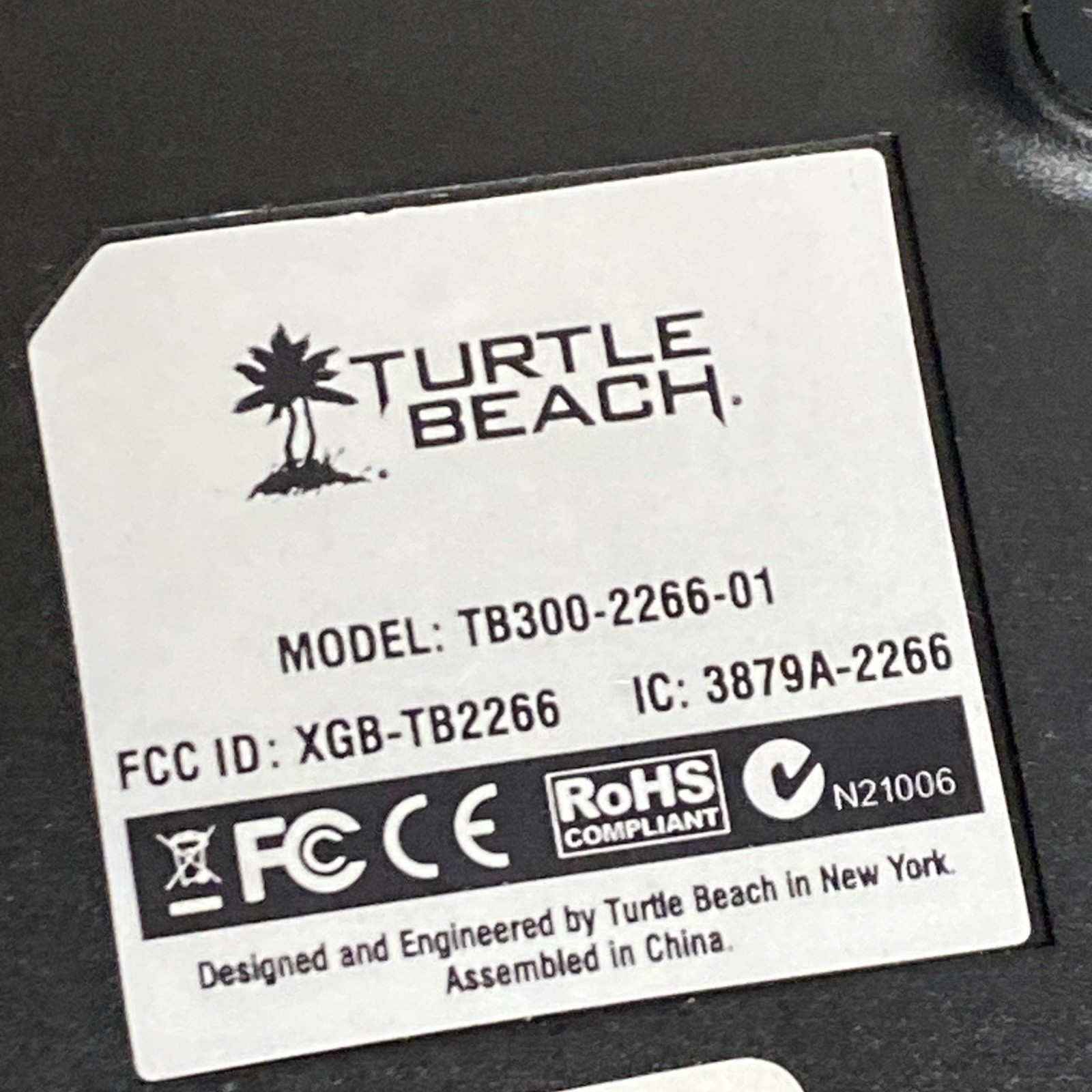 Turtle Beach TB300-2266-01 Dual Band WiFi Adapter Wireless Network Receiver