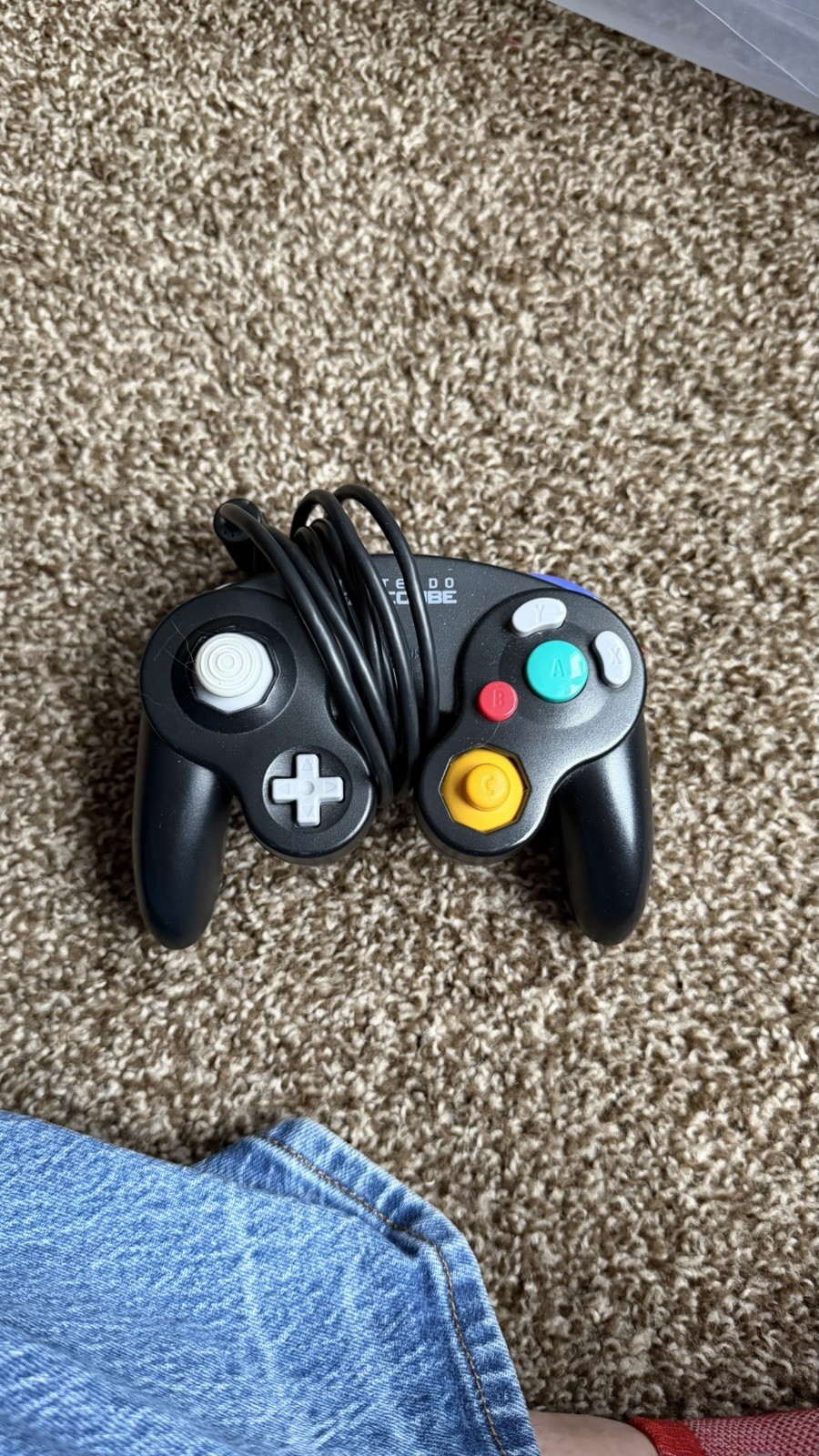 Nintendo GameCube Controller Black, Official