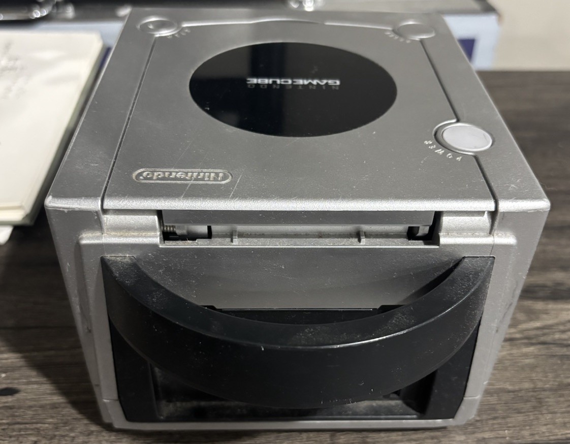 Nintendo GameCube Platinum Silver DOL-001 (USA) | Console Only | Tested Working