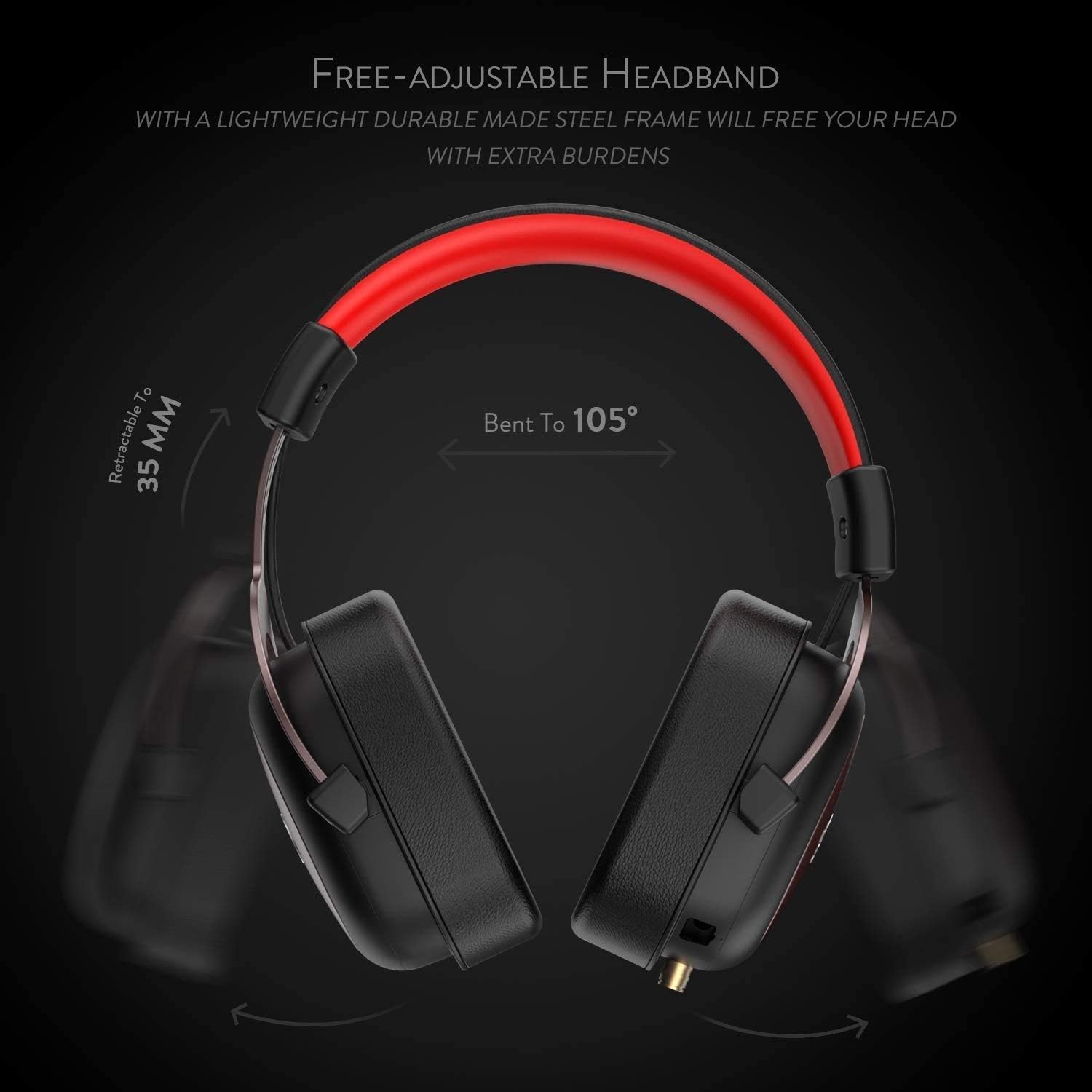 H510 Zeus – 7.1 Surround Sound Headset with Advanced Noise Isolation & Comfort