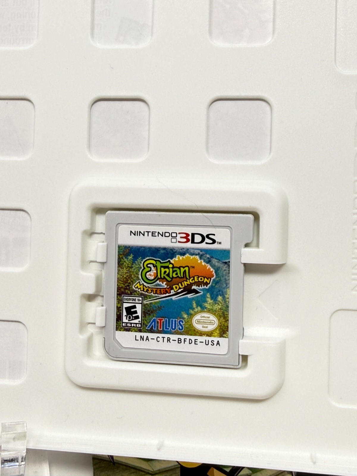 Etrian Mystery Dungeon Nintendo 3DS CIB