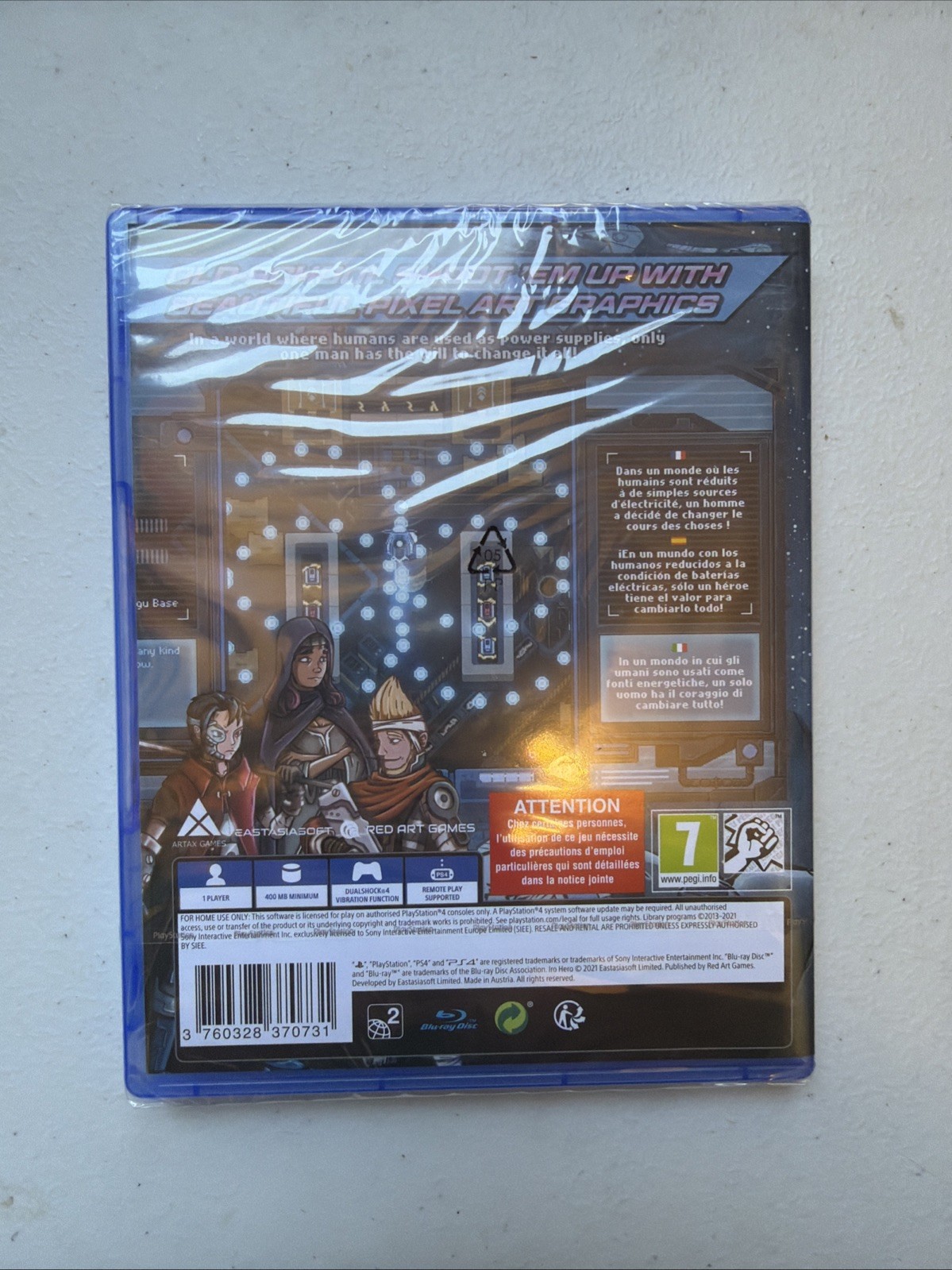 Iro Hero PS4 PlayStation 4 PAL Brand New Factory Sealed Video Game Rare