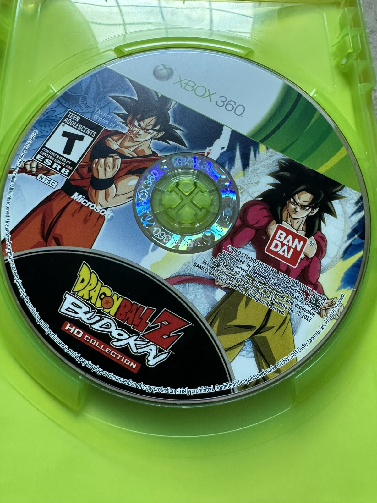 Dragon Ball Z: Budokai HD Collection (Xbox 360, 2012) Complete CIB W/ Manual