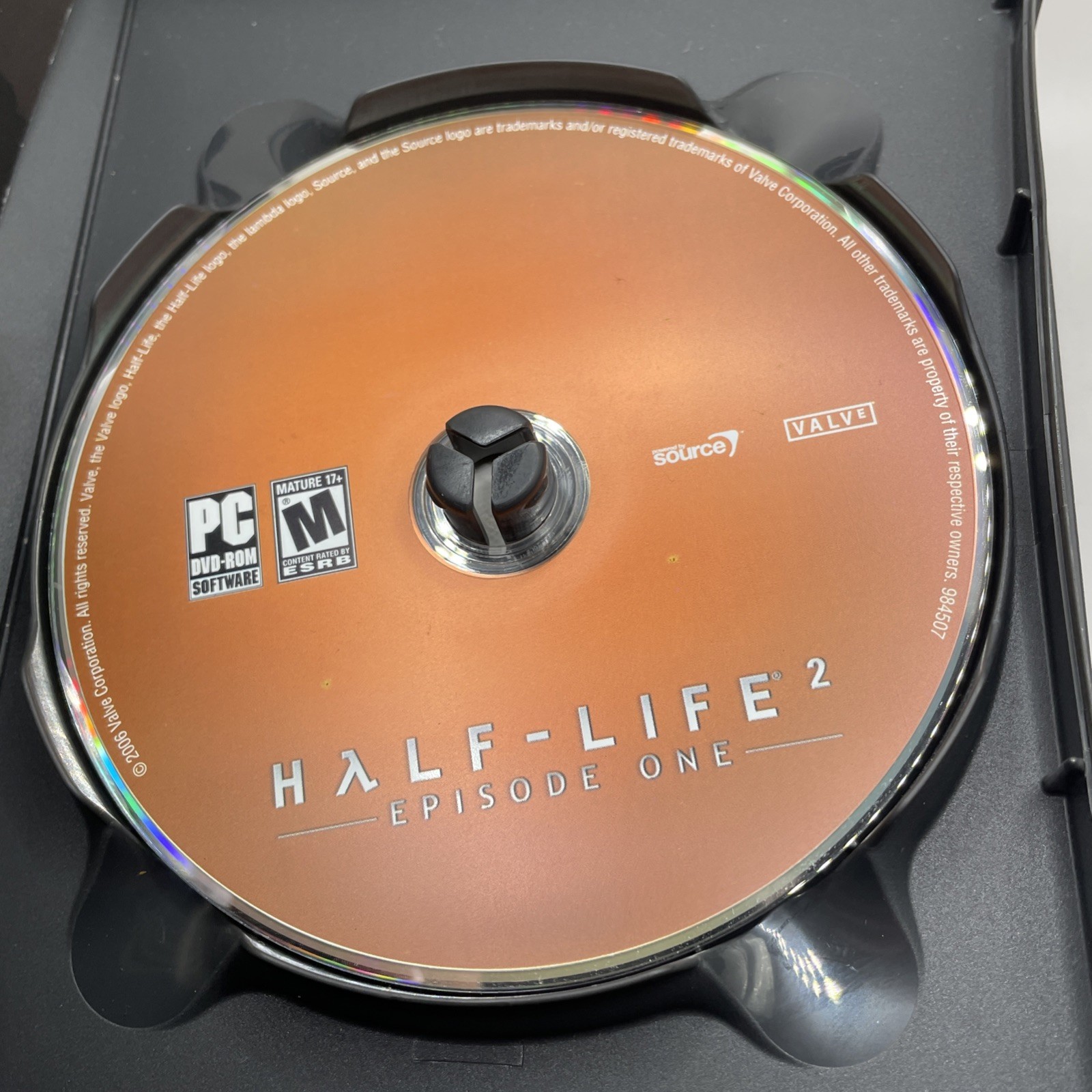 Half-Life 1 & 2 episode 1 PC CD-ROM Sierra Valve FPS Shooter tested clean discs