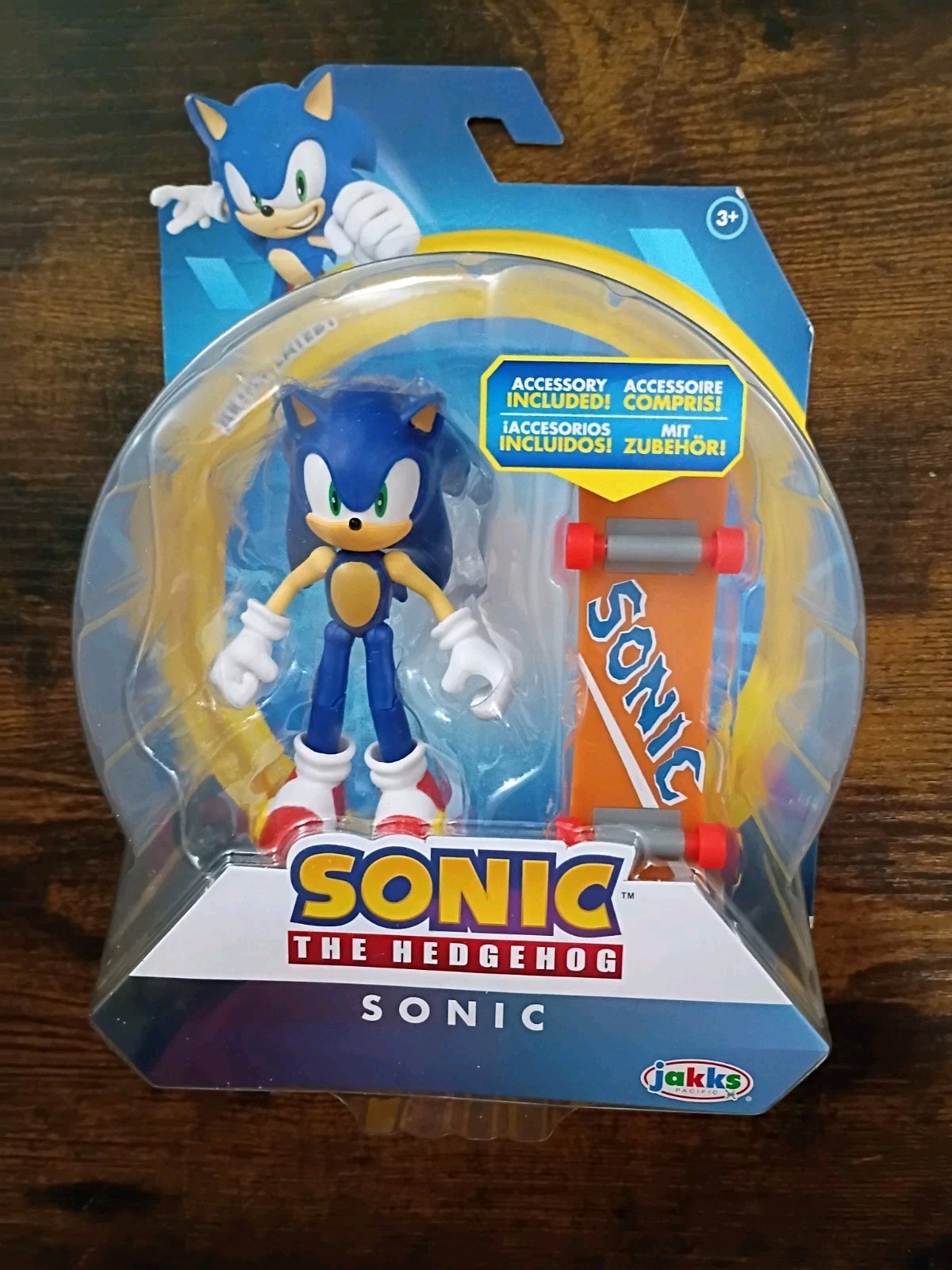 6-PK SONIC the HEDGEHOG 4″ Lot Classic Modern Snowboard Metal 35th 30th Jakks