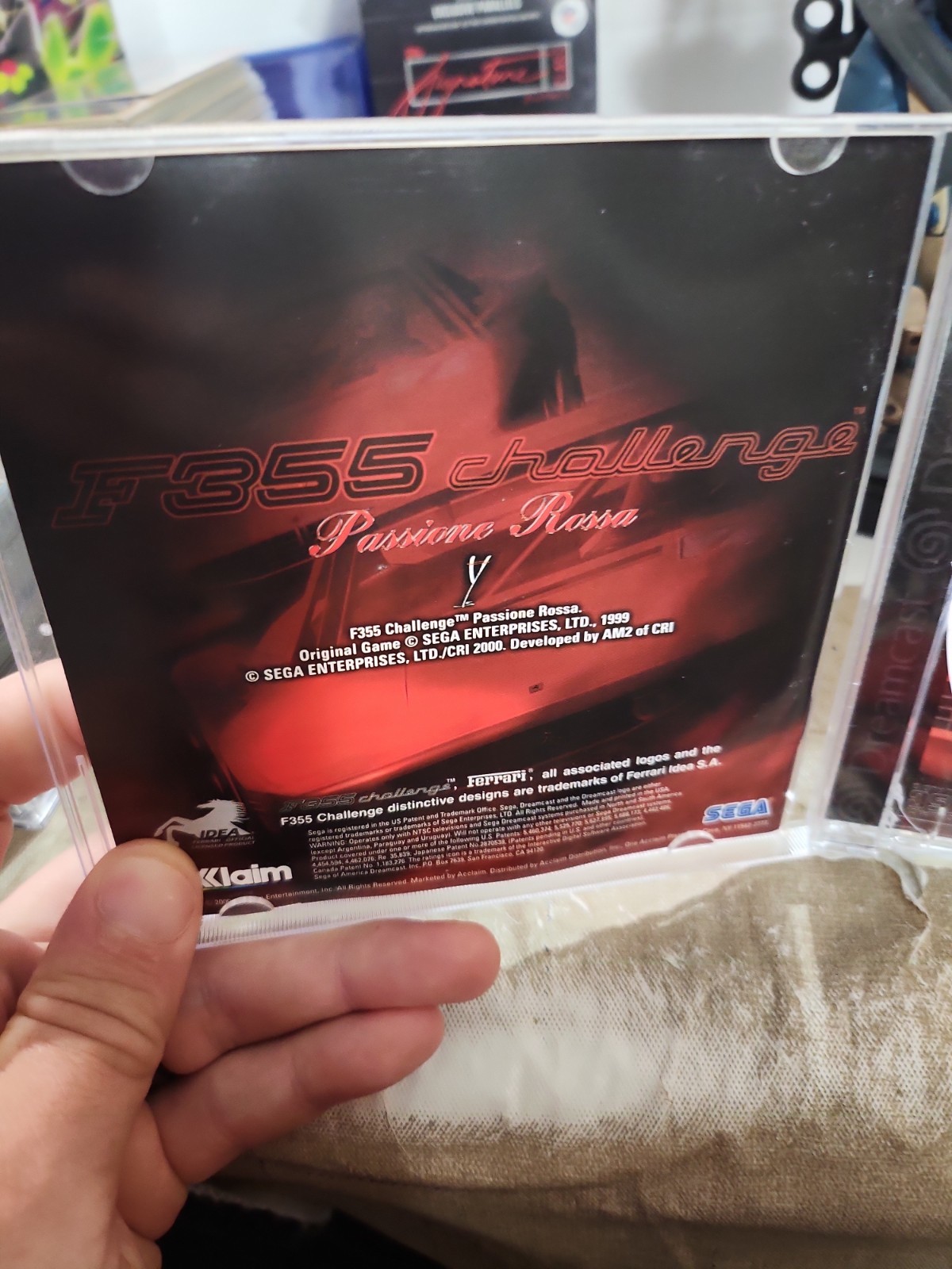 F355 Challenge: Passione Rossa (Sega Dreamcast, 2000) Complete CIB