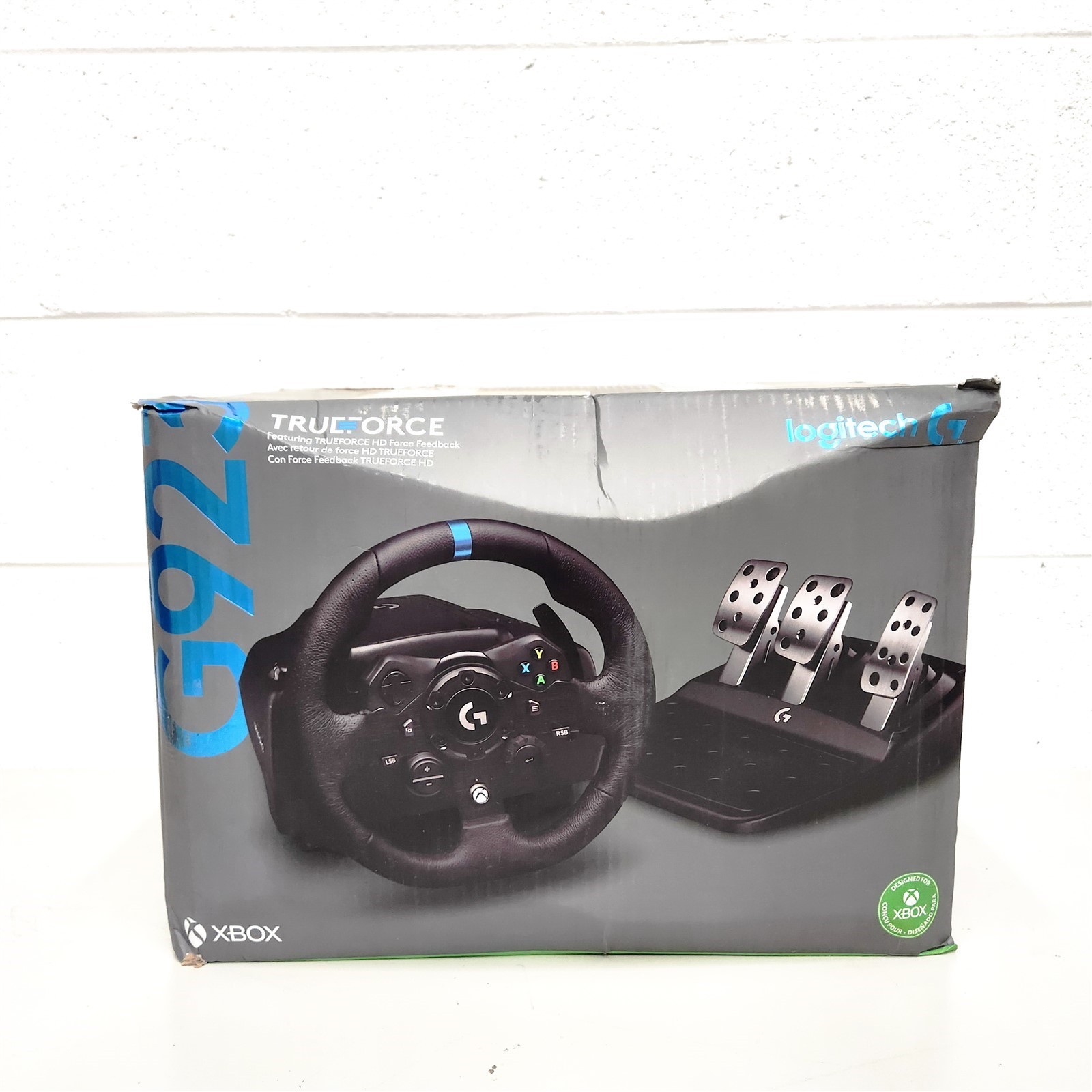 Logitech G923 Racing Wheel and Pedals for Xbox X|S, Xbox One and PC