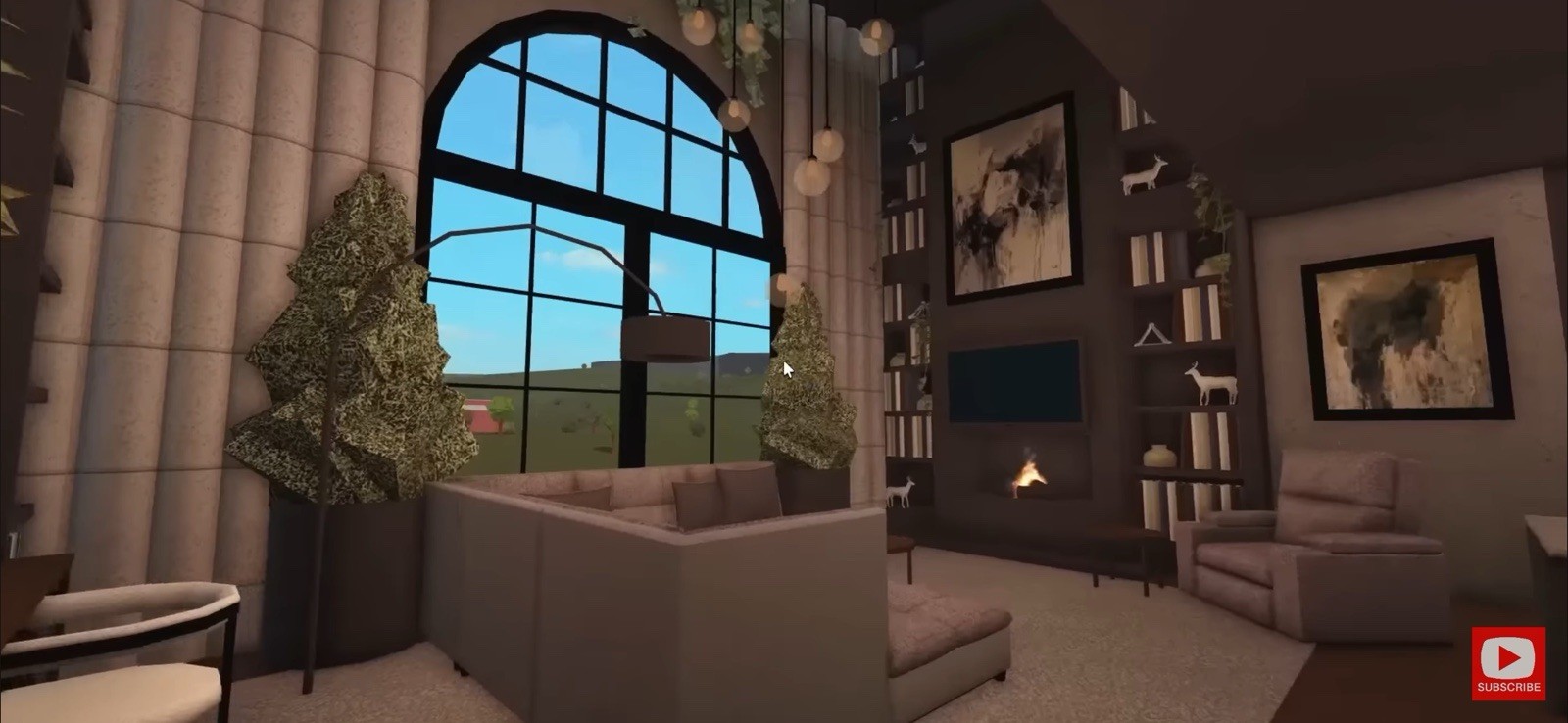 MODERN SUMMER MANSION BLOXBURG.CHECK DESCRIP.FAST BUILDER FOR AFFORDABLE PRICE