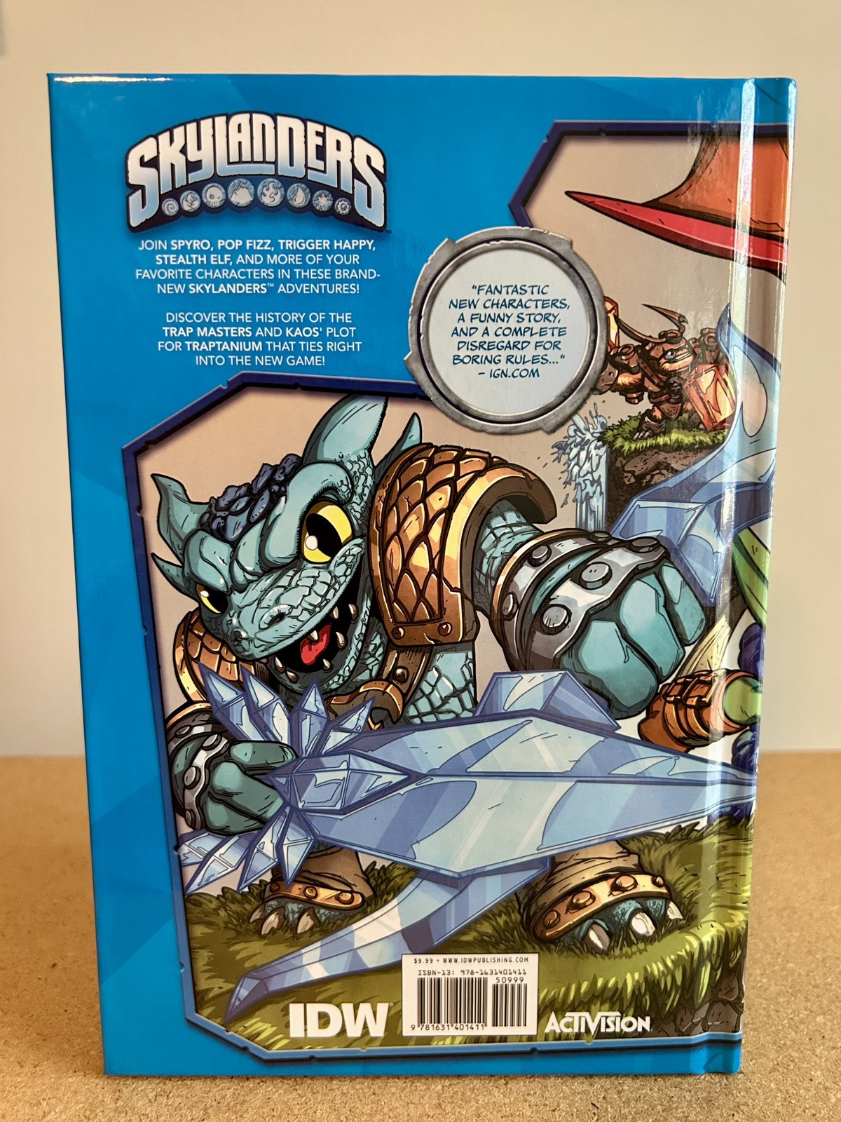 Skylanders: The Kaos Trap 💥🪤 2014 Hardcover Book – New, Never Opened