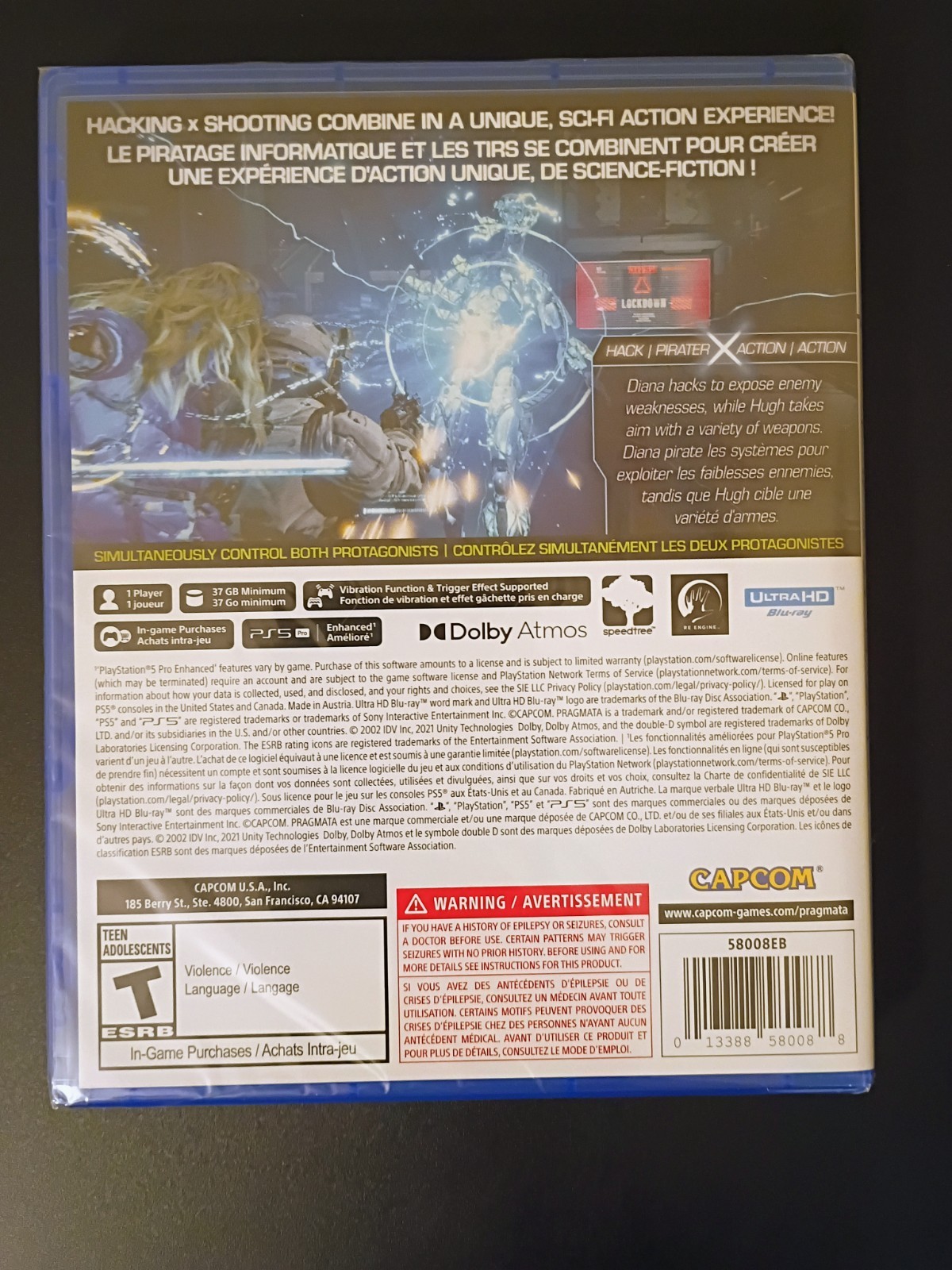 PRAGMATA – Sony PlayStation 5 – Brand New, Sealed PS5 Game.