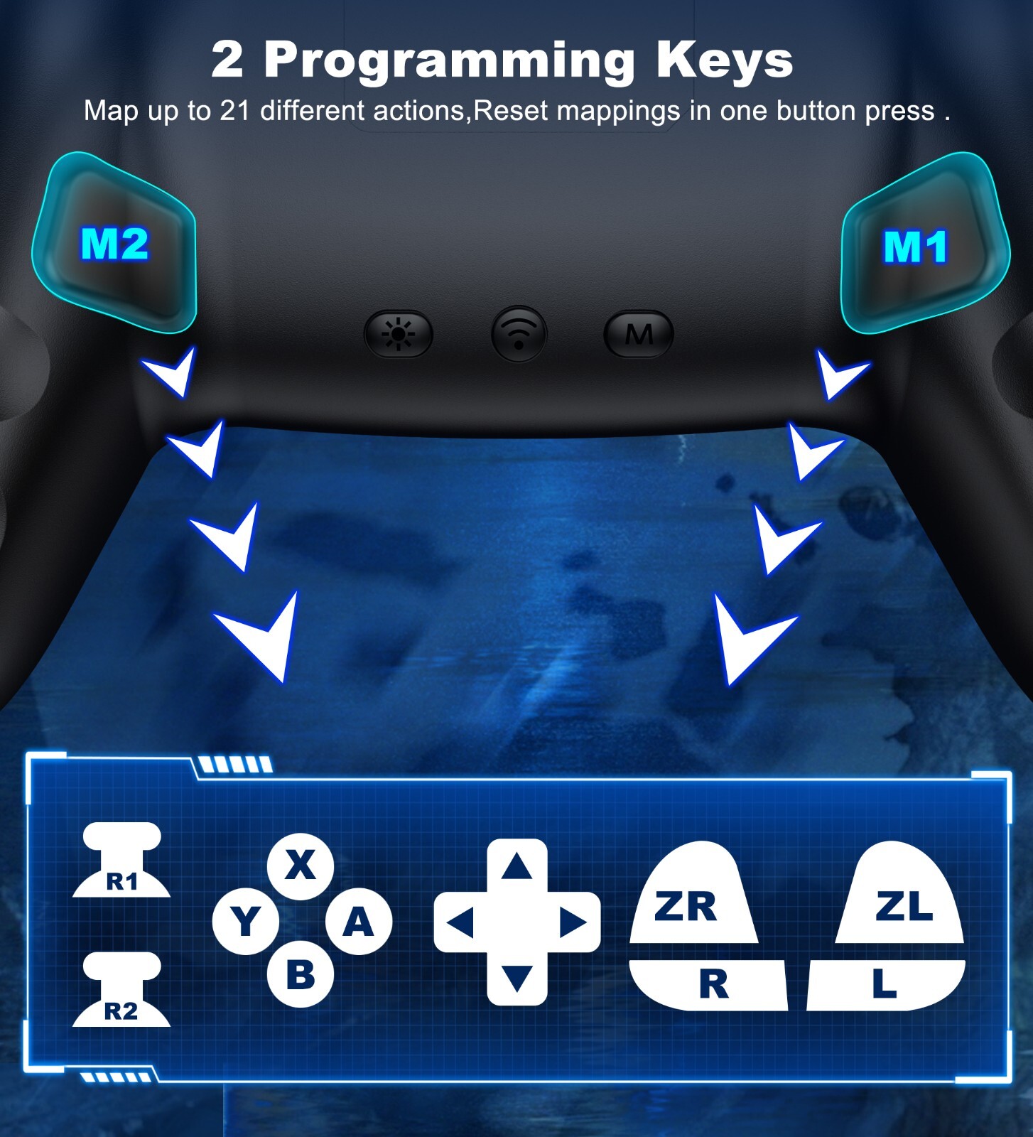 Wireless Bluetooth Controller for Android/iOS,Nintendo switch/OLED,PC Controller