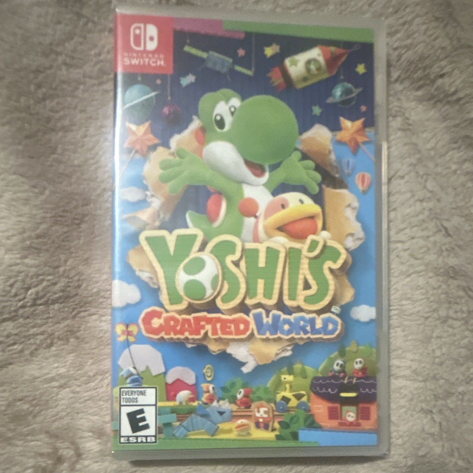 Nintendo Yoshi’s Crafted World for Nintendo Switch E Everyone 2019 Multiplayer