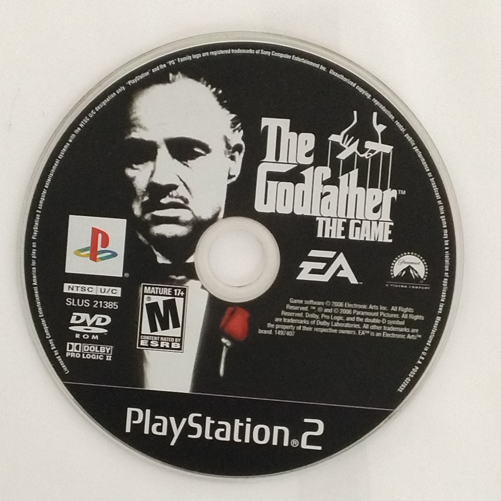 EA The Godfather: The Game PS2 w/ Manual NTSC-U/C (US/Canada) 2006 M CiB Tested