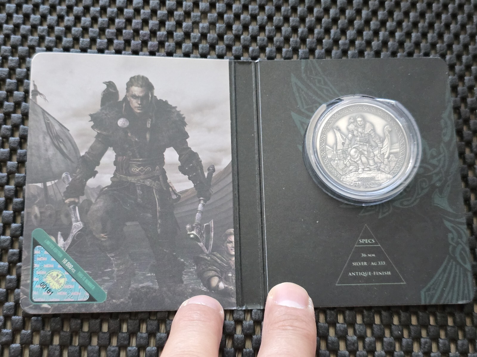 Assassin’s Creed Silver Coin SET Germany Mint Rare 15th Anniversary VALHALLA