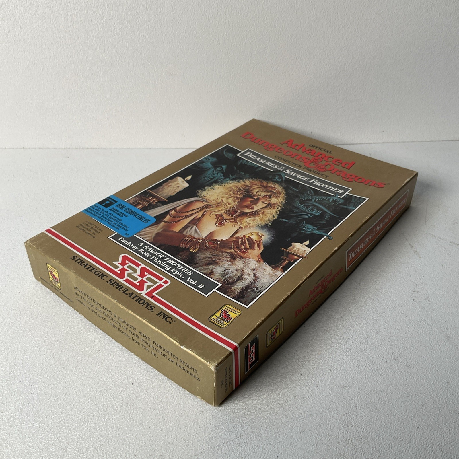 Dungeons & Dragons: Treasures of the Savage Frontier, 1992, Big Box