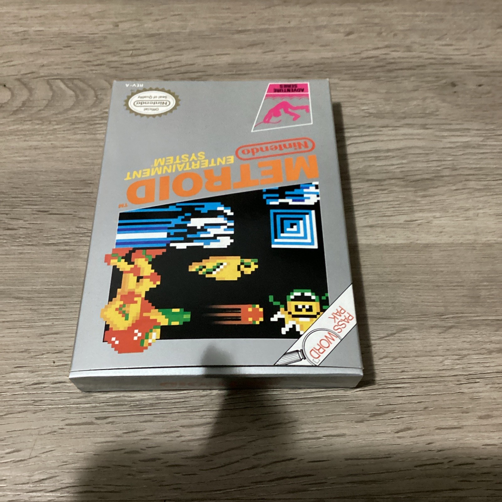 Nes Game Metroid Complete In Box Nintendo Oval Seal Mint
