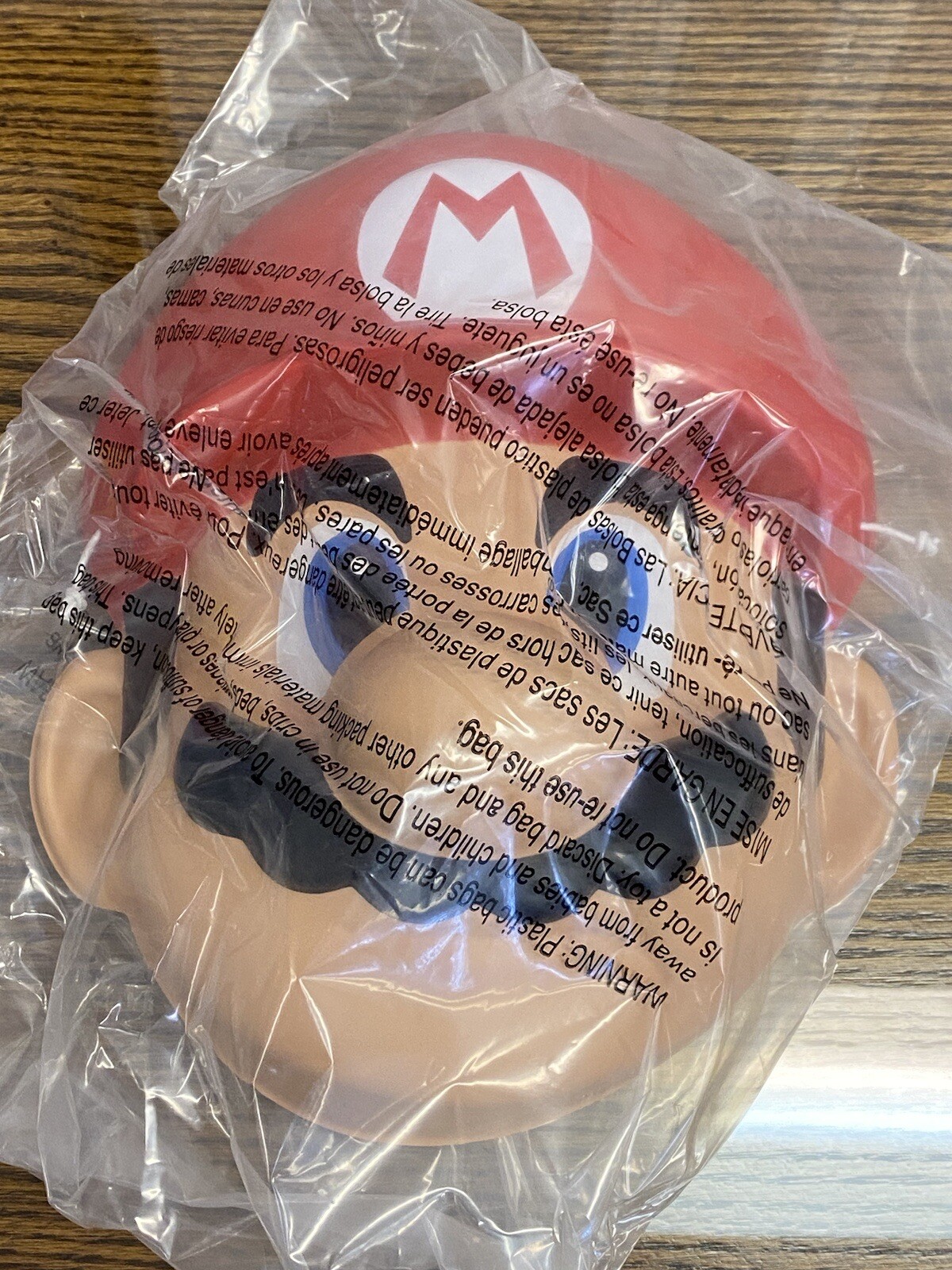 Brand New Super Mario Brothers Mario Adult Mask