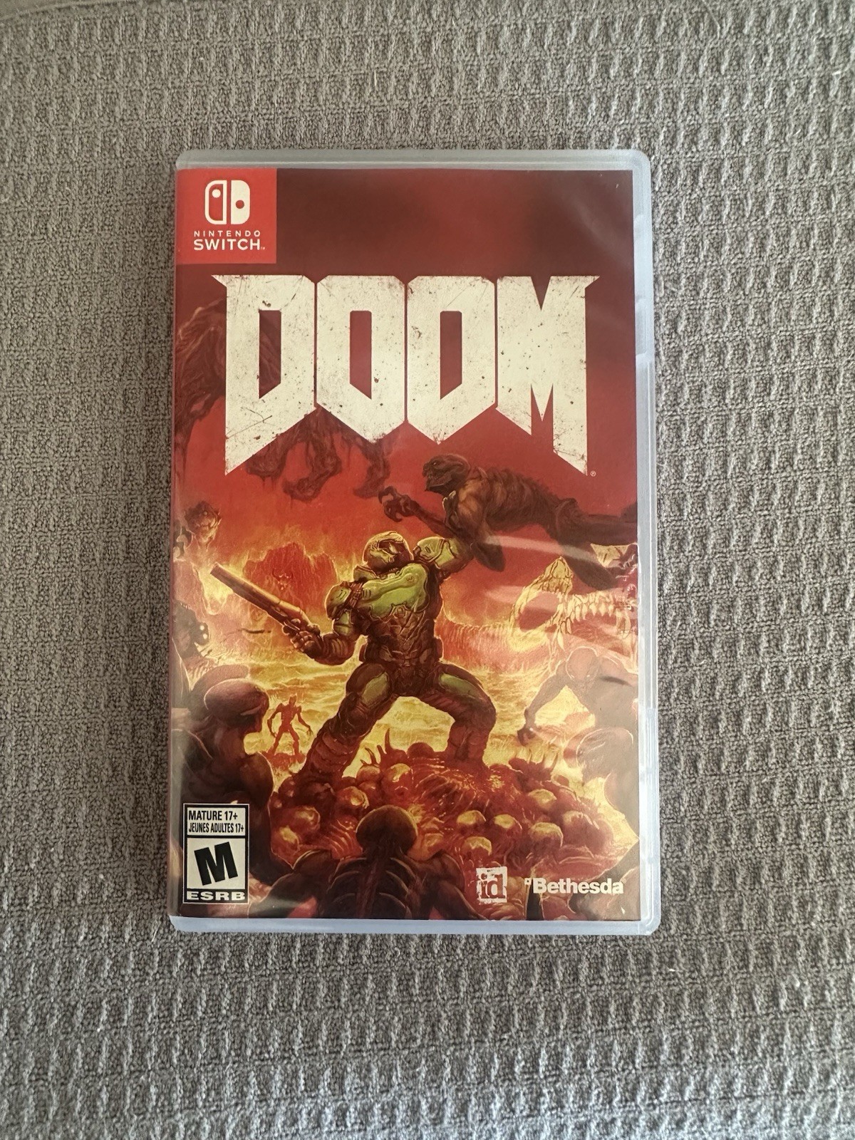 Bethesda DOOM for Nintendo Switch Shooter (Doom Series) 2017 (Case Only)