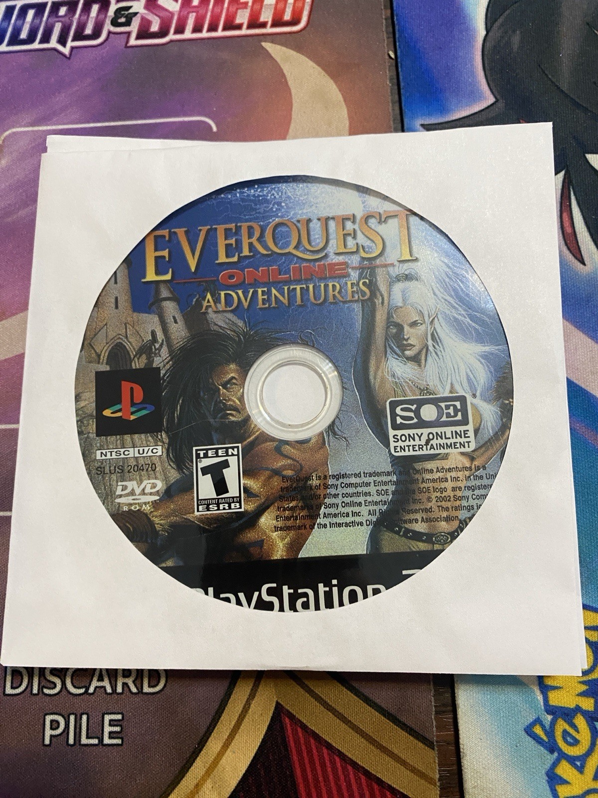 EverQuest Online Adventures (Sony PlayStation 2, 2003) Polished Disc Only