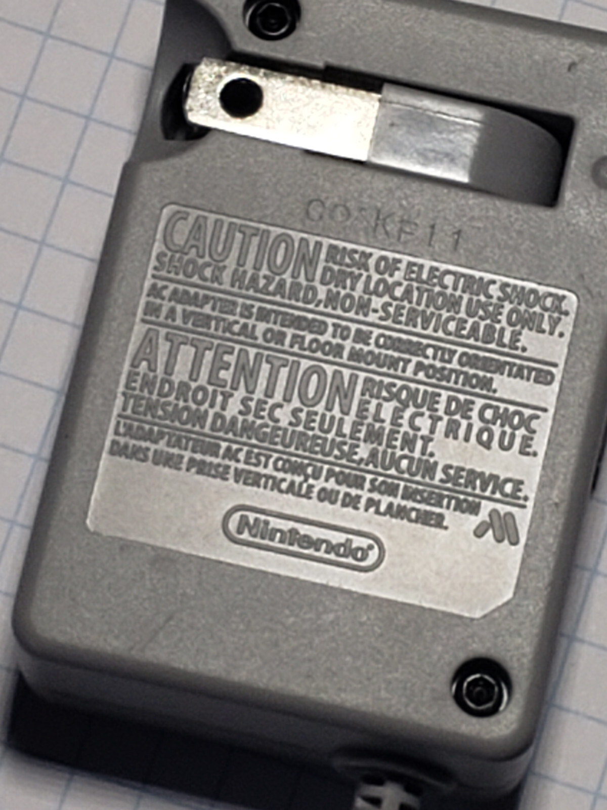 OEM NINTENDO BRAND Power Supply DC 4.6v 900ma