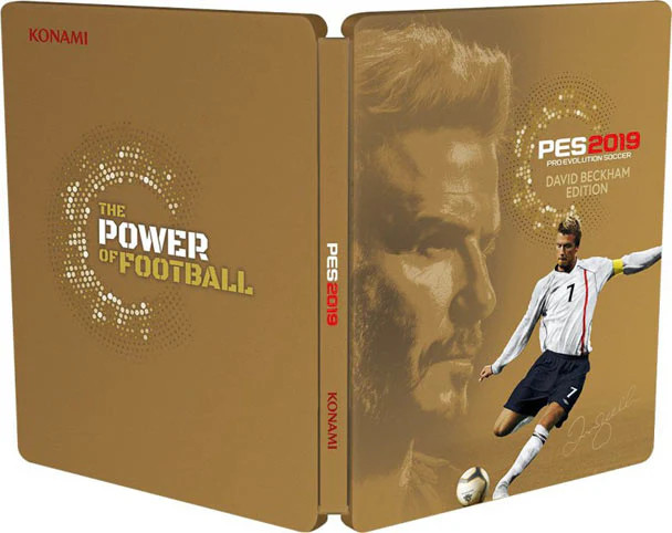 PES 2019: David Beckham Steelbook Edition – Sony PlayStation 4 [PS4] NEW