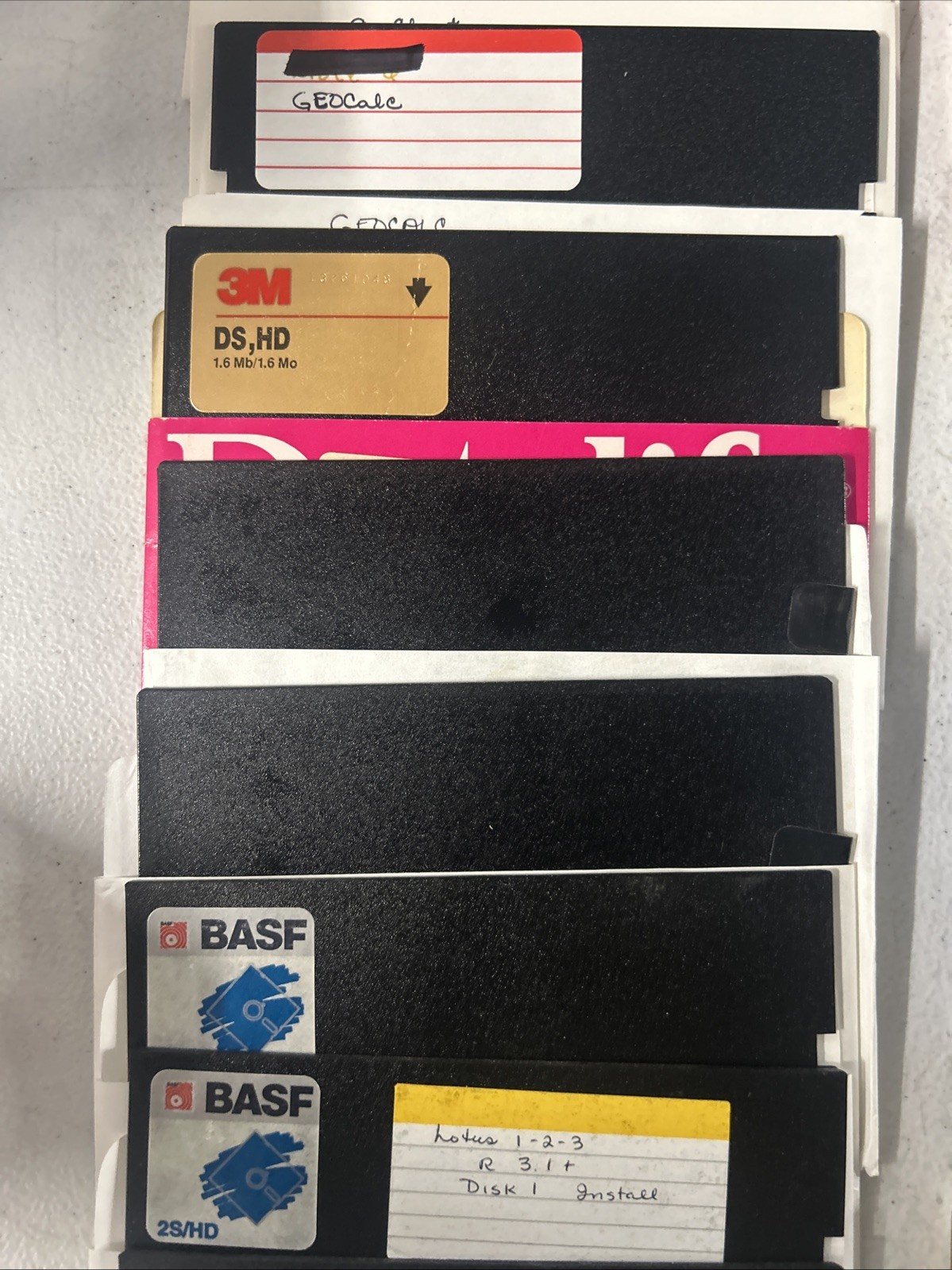 Commodore 64 Floppy Disks With Games Selling As Is for Blank Disk LOT Of 60