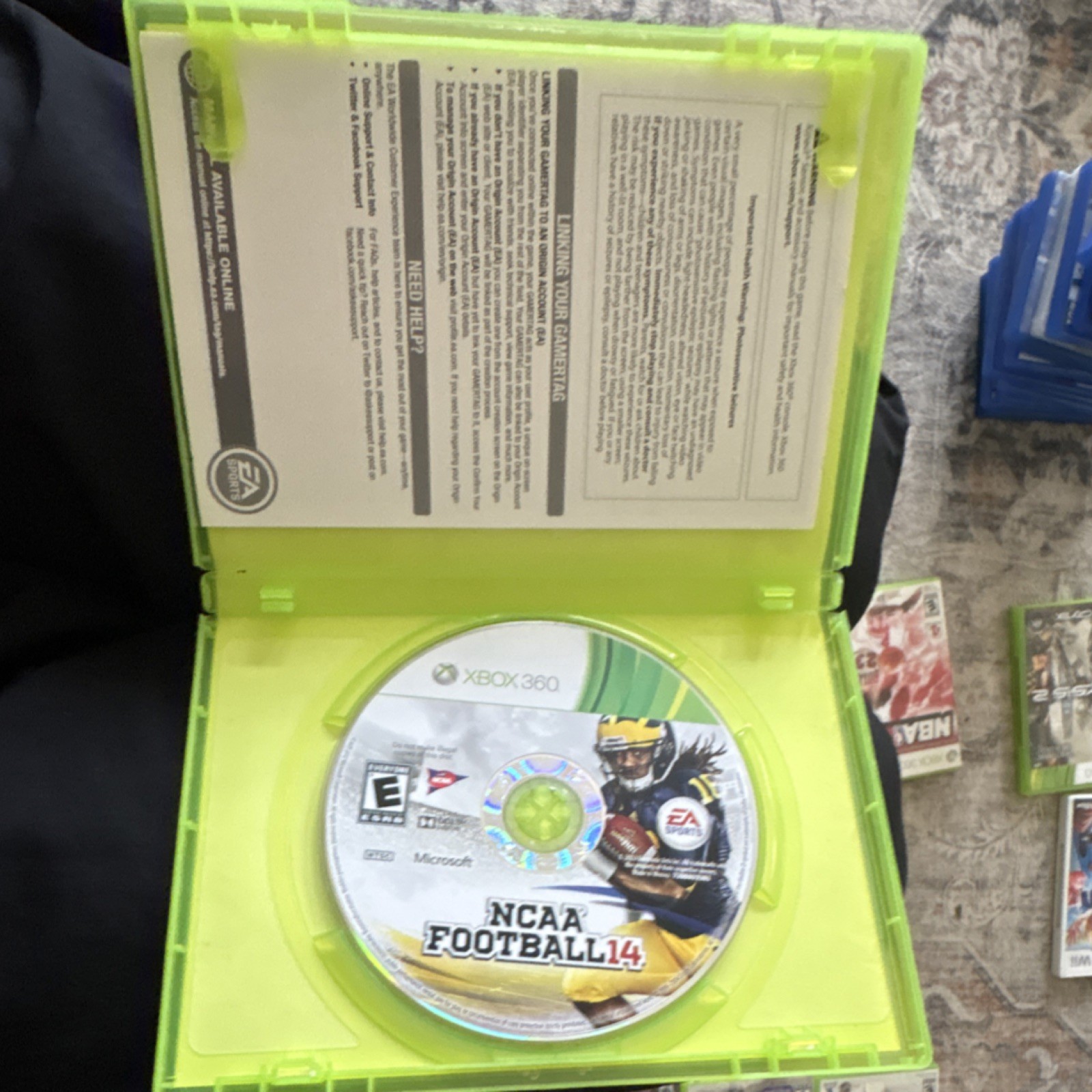 EA Sports NCAA Football 14 Xbox 360 Better with Kinect Ultimate Team 2013