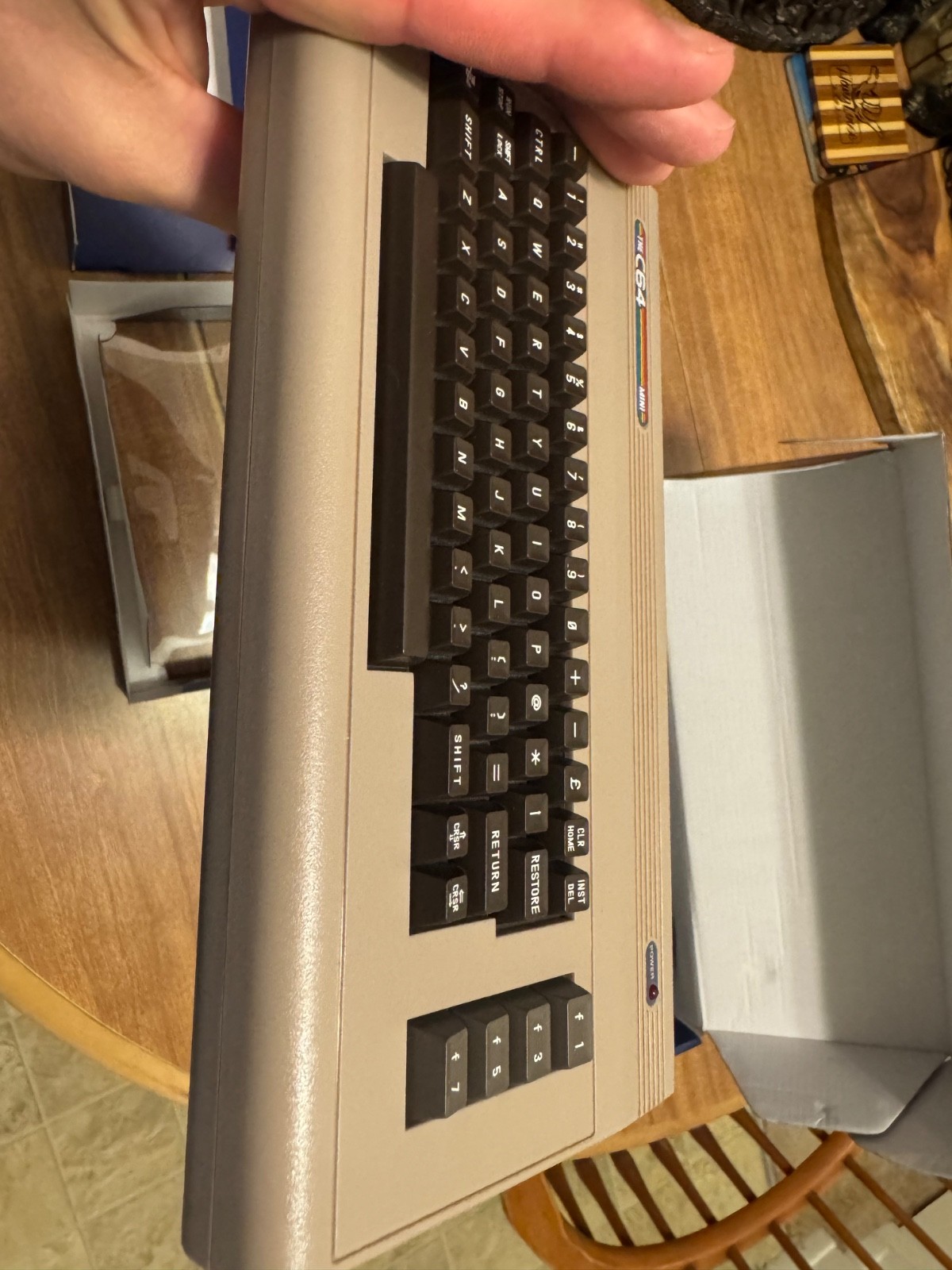 Retro Games The C64 Mini Commodore 64 video game system console CIB complete