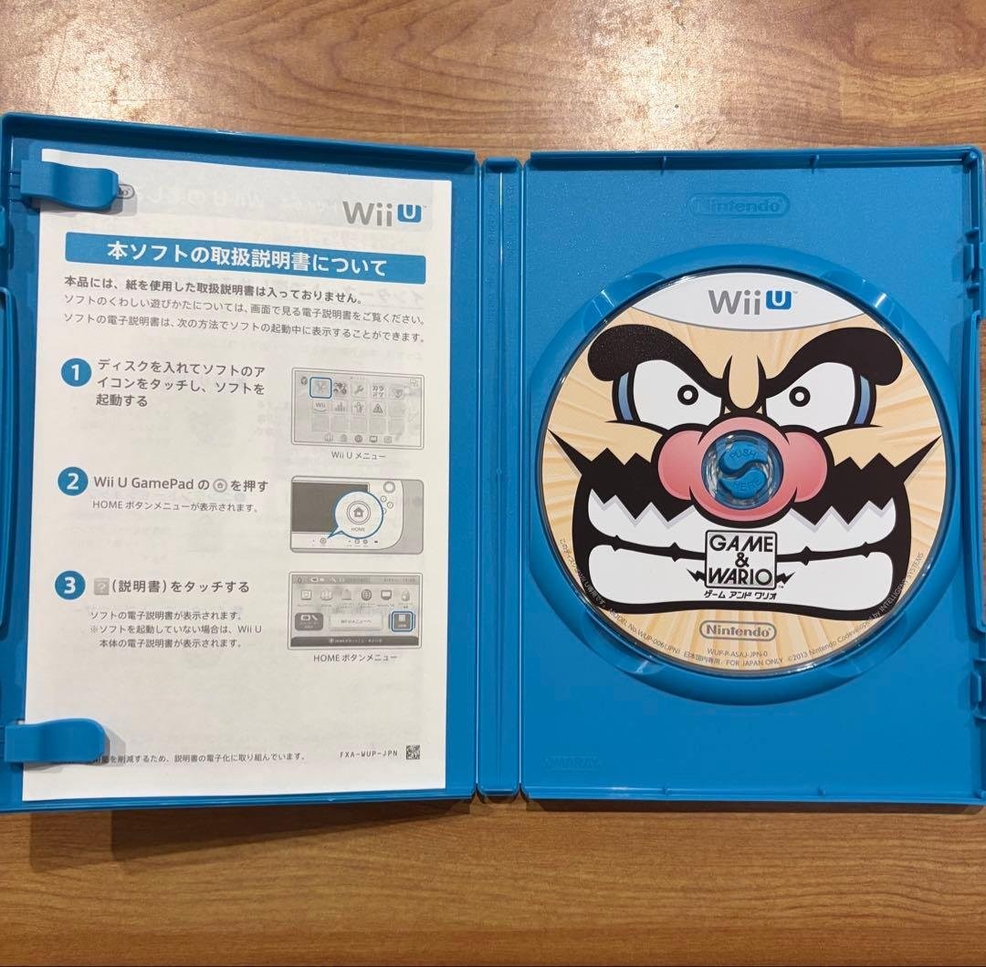 Game & Wario Nintendo Wii U Japan NTSC-J Working USED