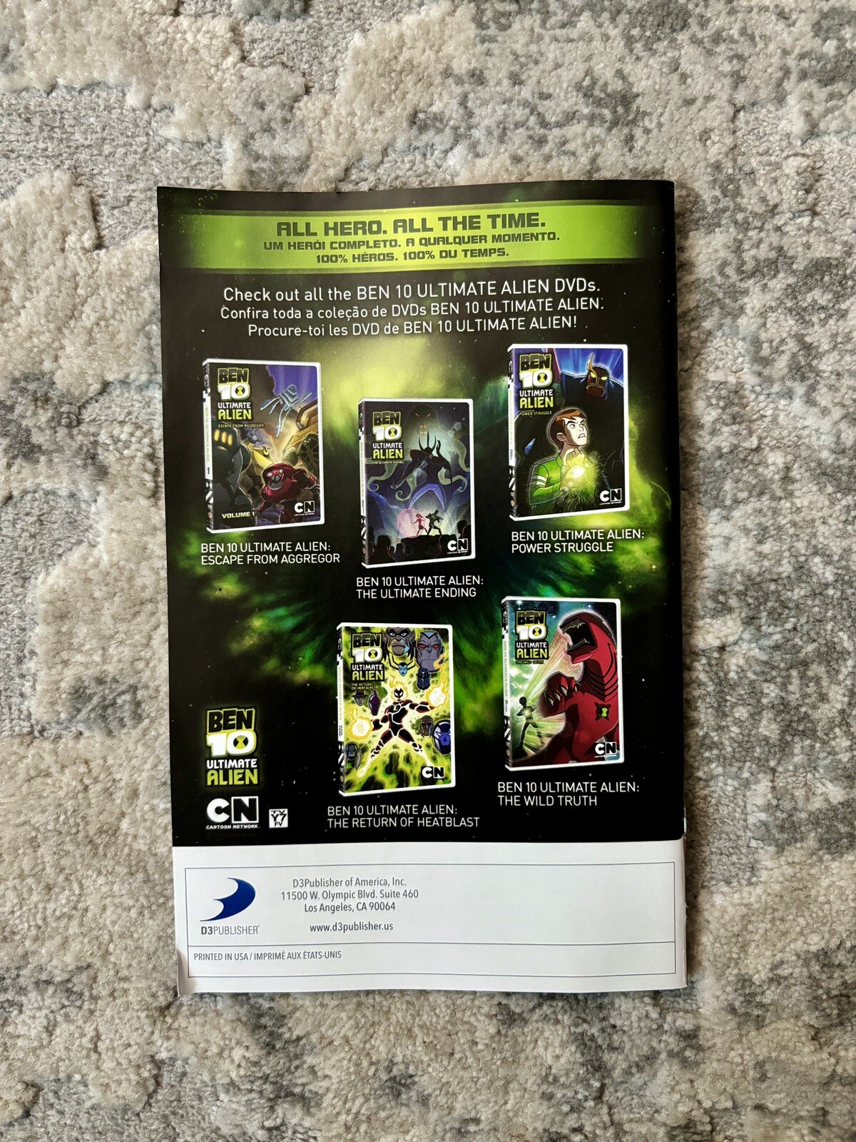 Ben 10: Omniverse – Nintendo Wii – CIB Complete – Tested & Working