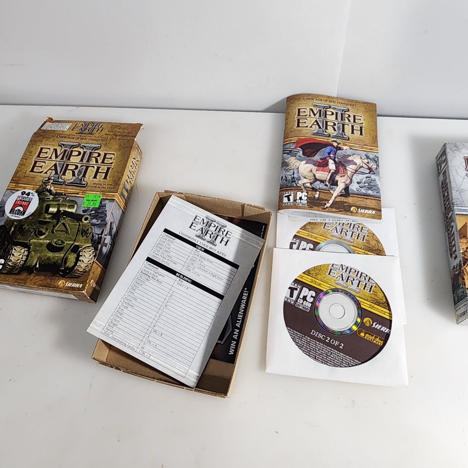 Empire Earth II PC Software Game For Windows Lot SEE Pics