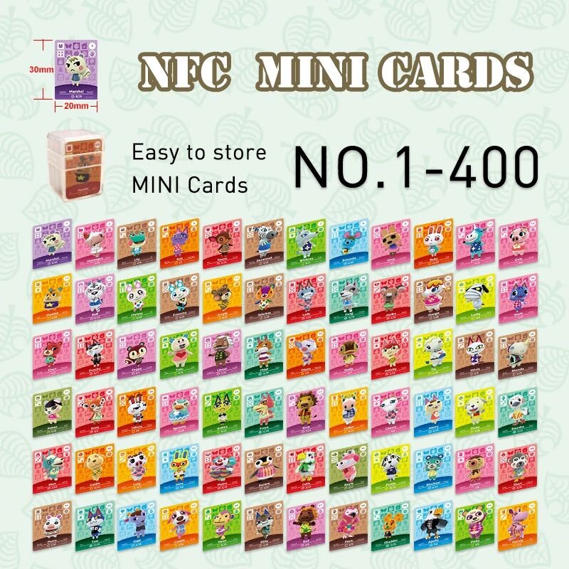 Villager Amiibo Animal Crossing New Horizon ALL 508pcs Sanrio RV Free sticker