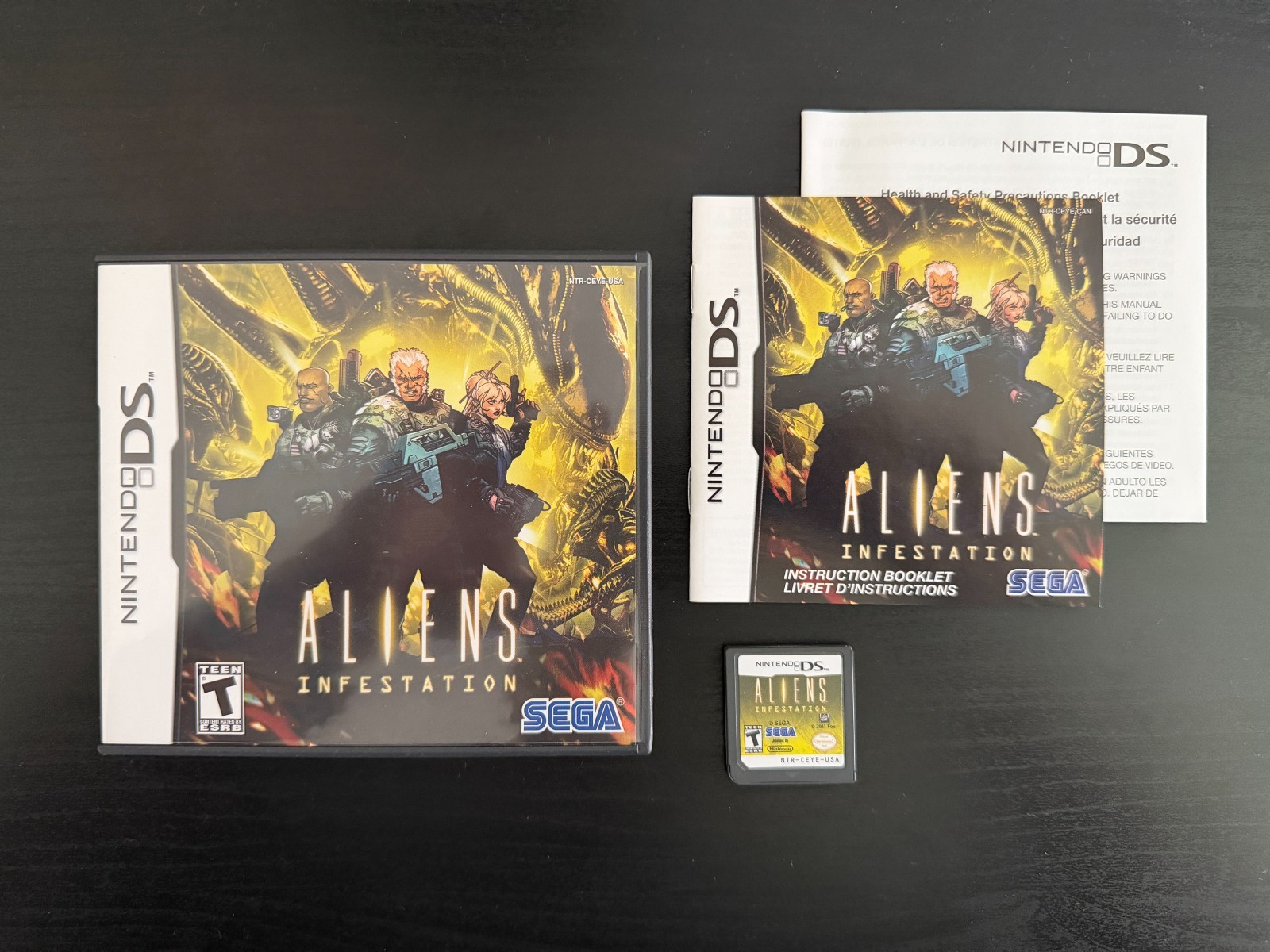 Aliens: Infestation – Nintendo DS – Box and Manuals included – Tested Working