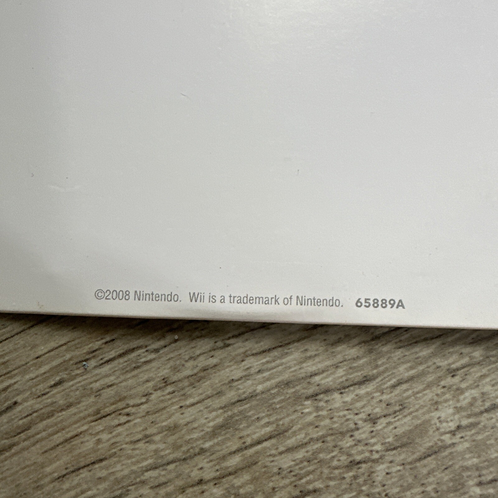 Wii Interactive Demo Disc Case Only Nintendo Not For Resale 00000 59157