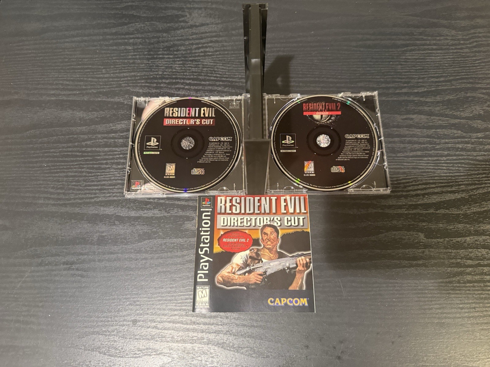 Resident Evil 1, 2, 3 Complete in Box for Sony PlayStation 1 (1996) With Guide