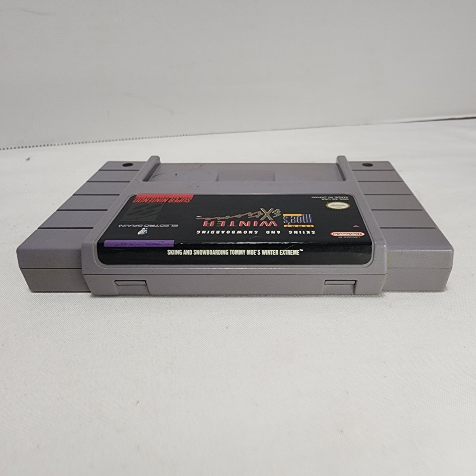 SNES: Tommy Moe’s Winter Extreme: Skiing & Snowboarding Game CART ONLY – Tested