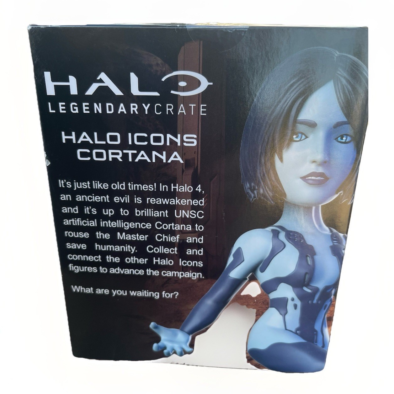 Sealed HALO ICONS Loot Crate Cortana Exclusive 2017