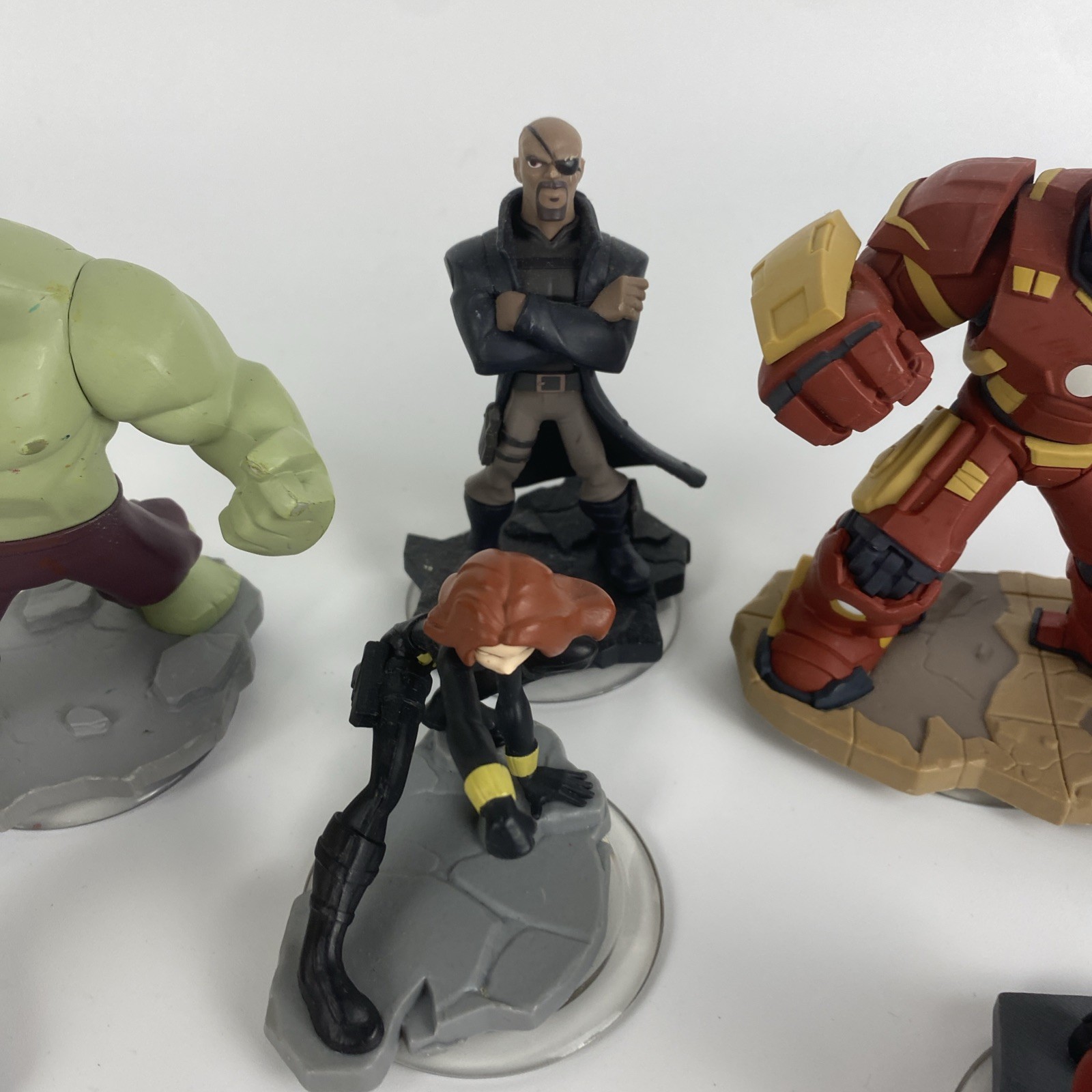 Disney Infinity Captain America Black Widow Ant Man Hulk Hulk Buster Fury