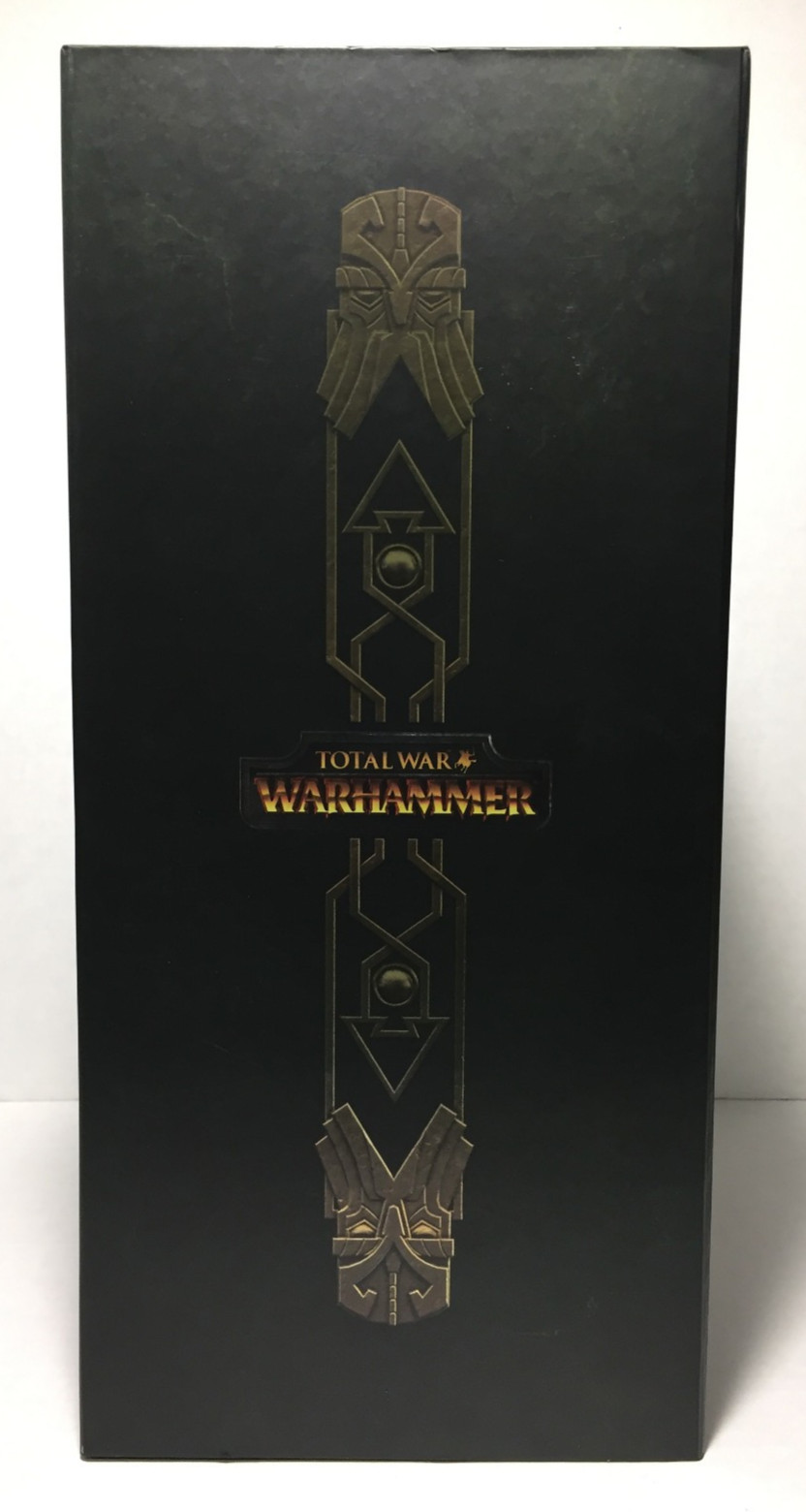 TOTAL WAR Warhammer HIGH KING Collector’s Edition DRINKING HORN Necklace MAP