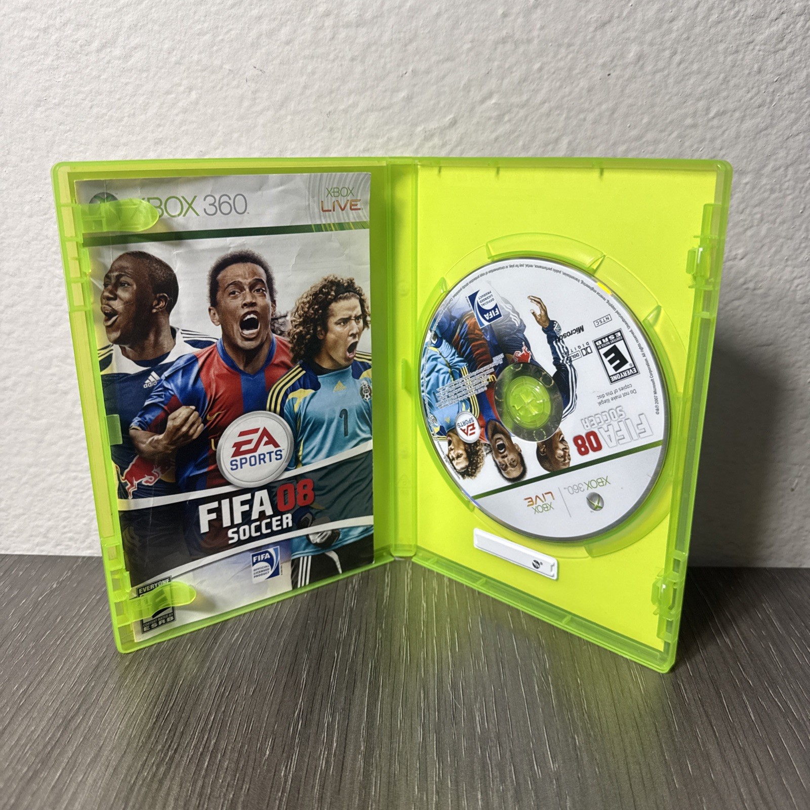 EA Sports FIFA 08 Soccer Microsoft Xbox 360 Game Tested
