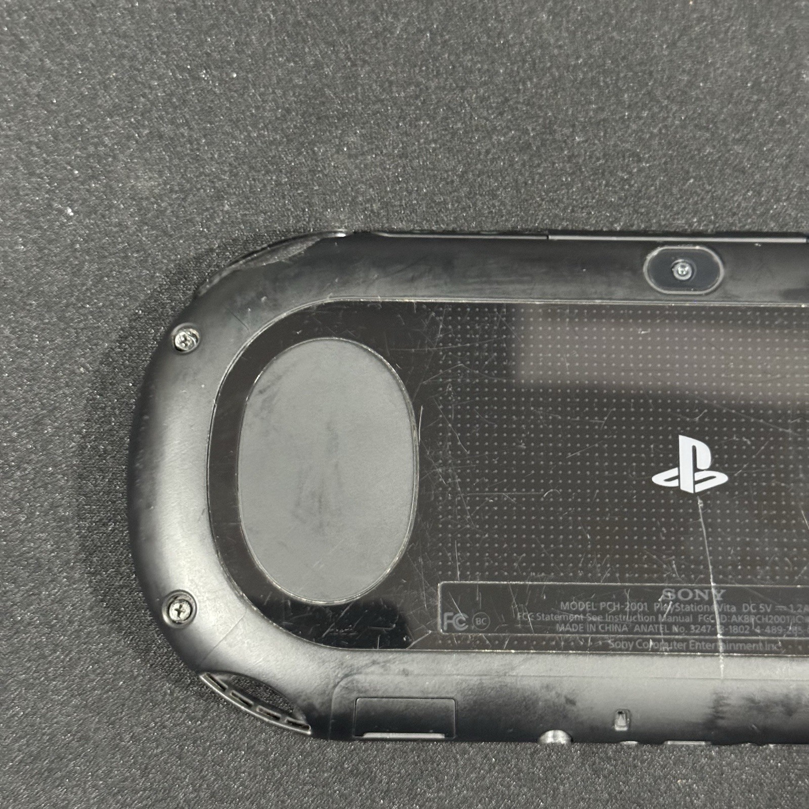 Sony PlayStation Vita Slim PS VITA PCH-2001 Black Console Tested Working W/ 8gb